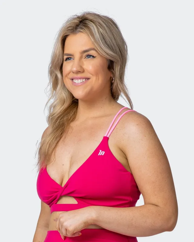 Whirlwind Bralette - Pink Punch sold by Muscle Nation
