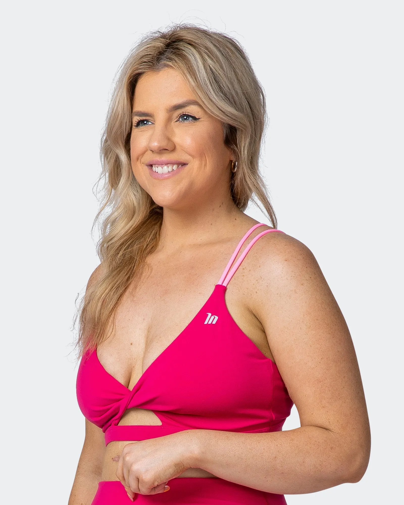 Whirlwind Bralette - Pink Punch sold by Muscle Nation