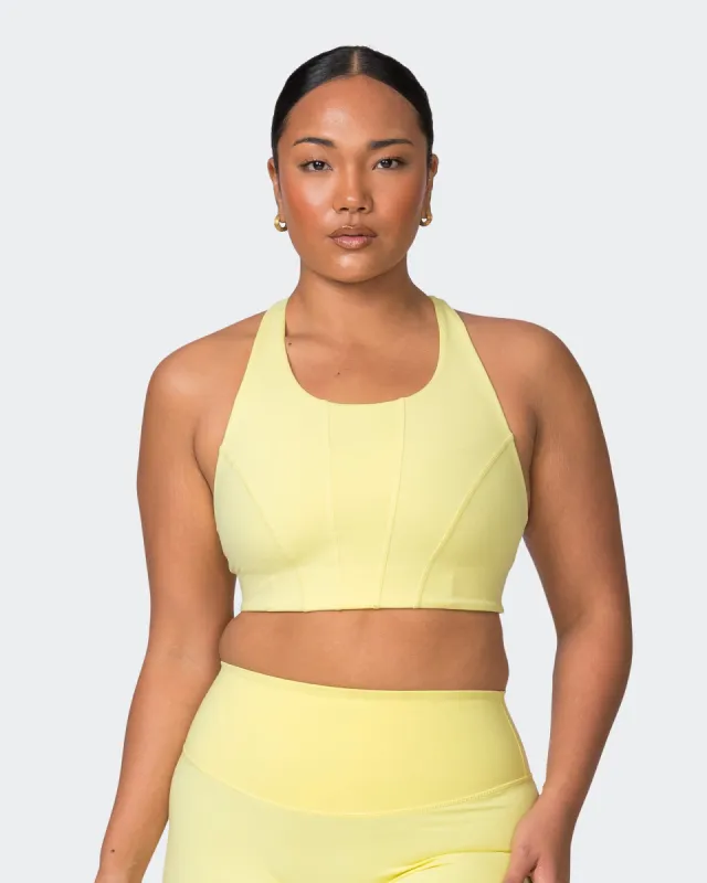 Snatched Bra - Sunny Lime sold by Muscle Nation