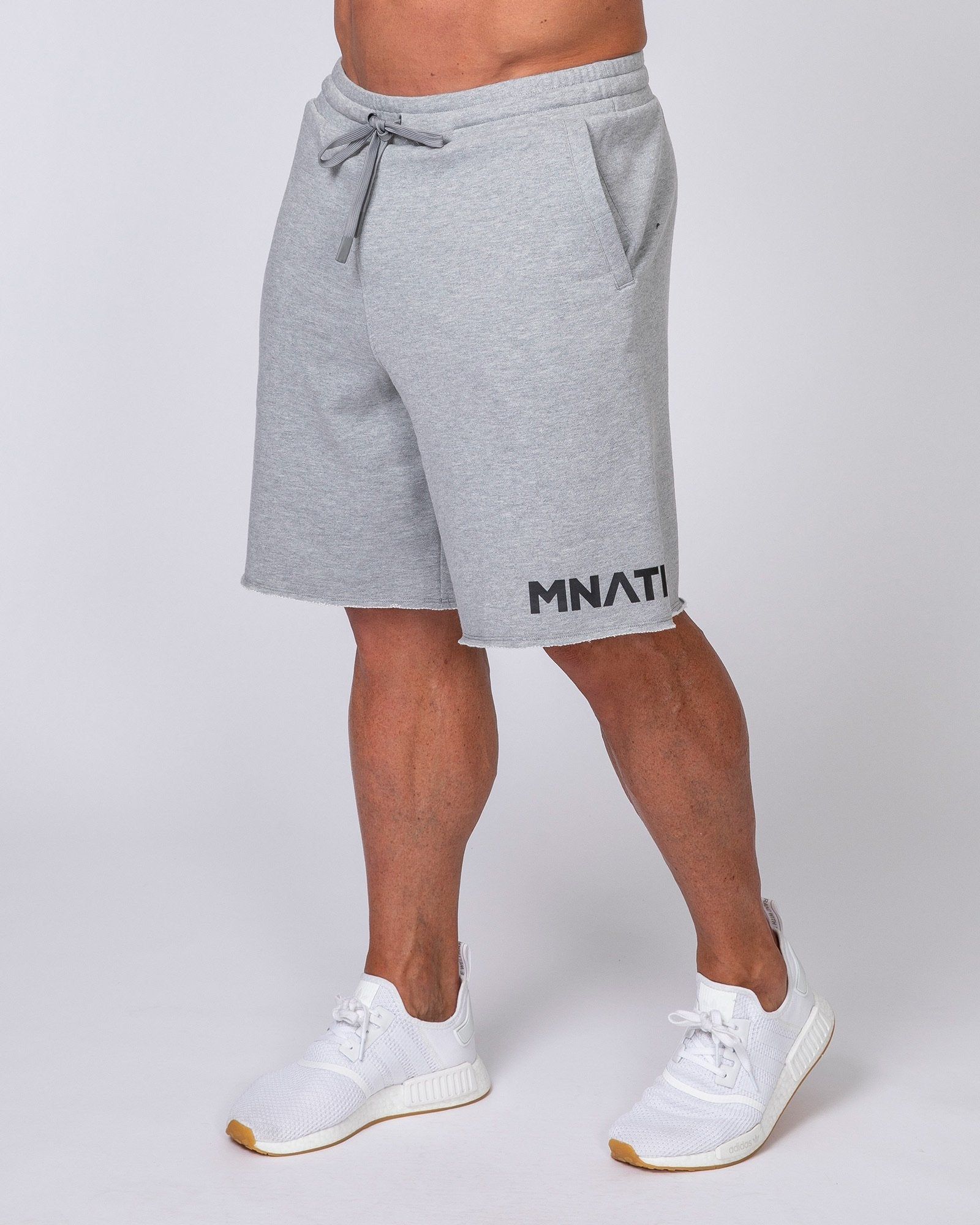 Relaxed Shorts - Grey sold by Muscle Nation product image thumbnail 2