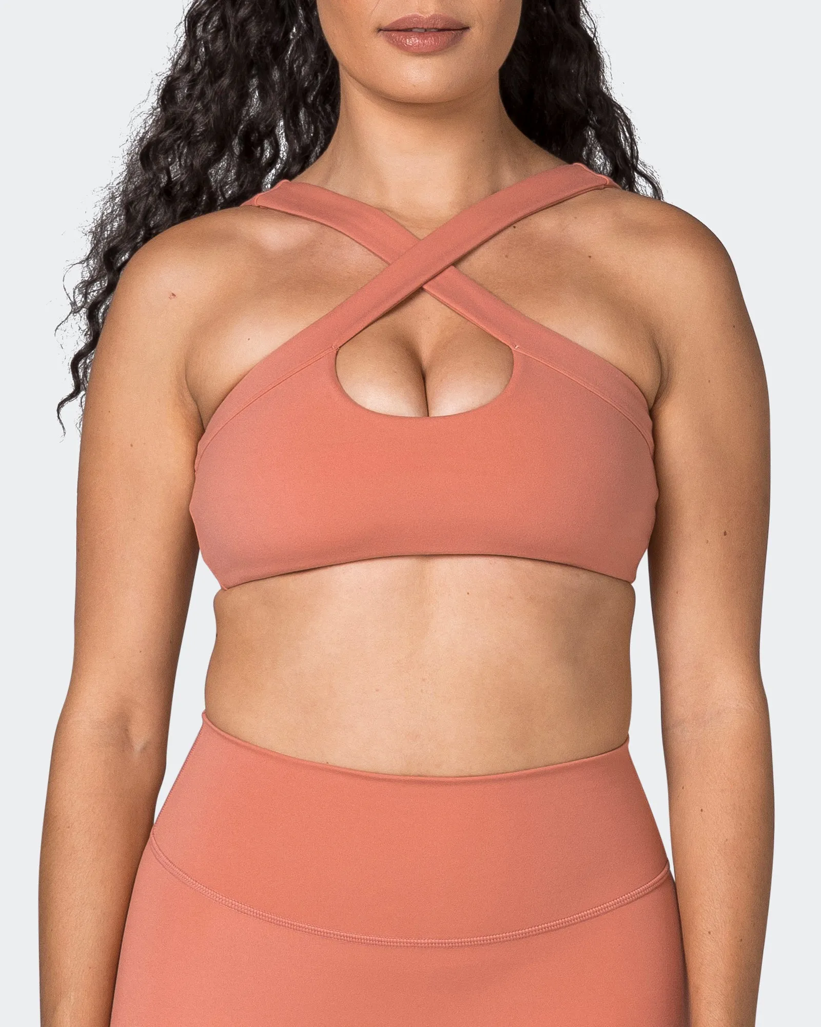 Luxe Bralette - Powdered Pink sold by Muscle Nation product image thumbnail 2