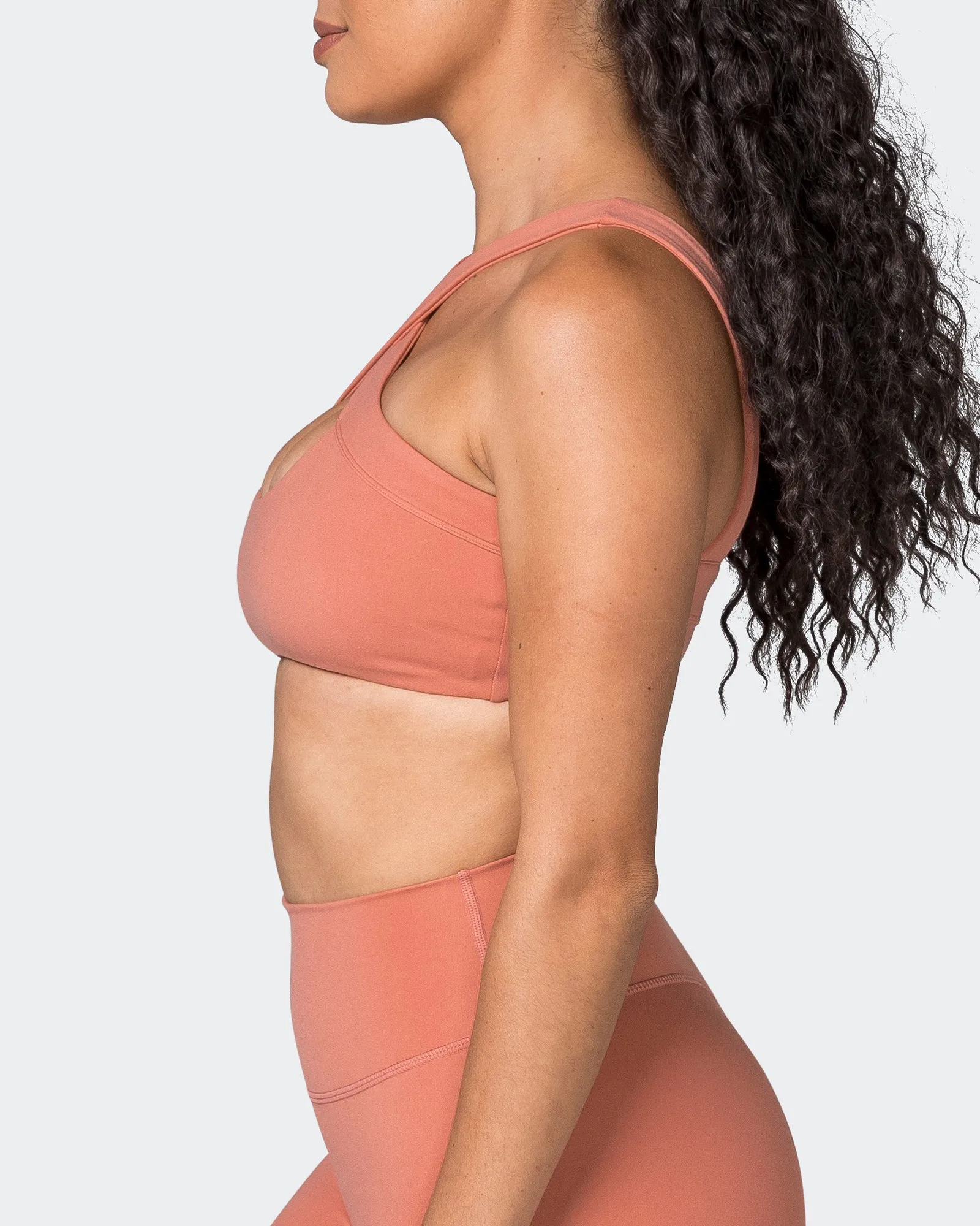 Luxe Bralette - Powdered Pink sold by Muscle Nation product image thumbnail 4