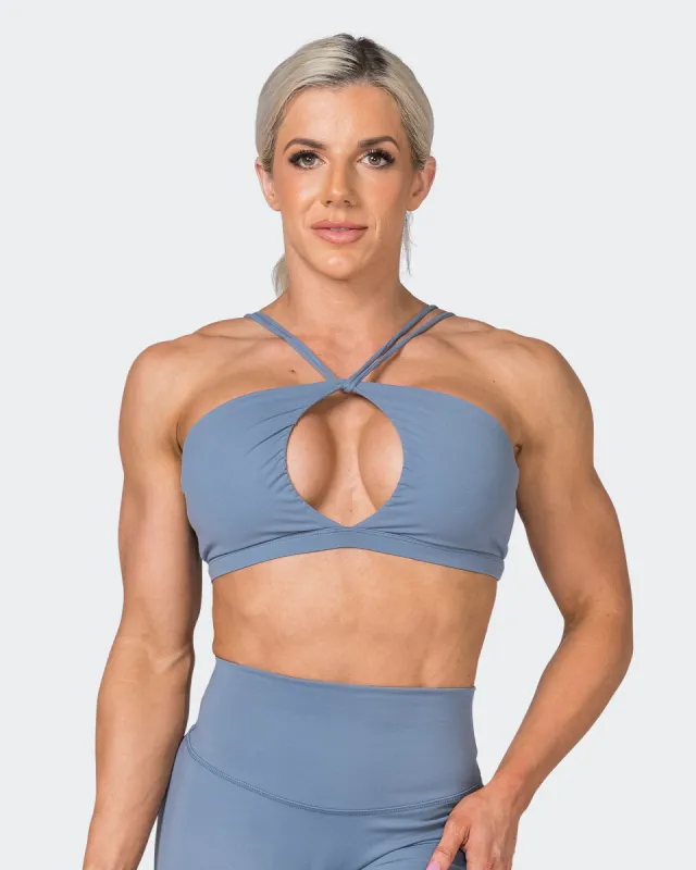Asha Bralette - Stone Blue sold by Muscle Nation