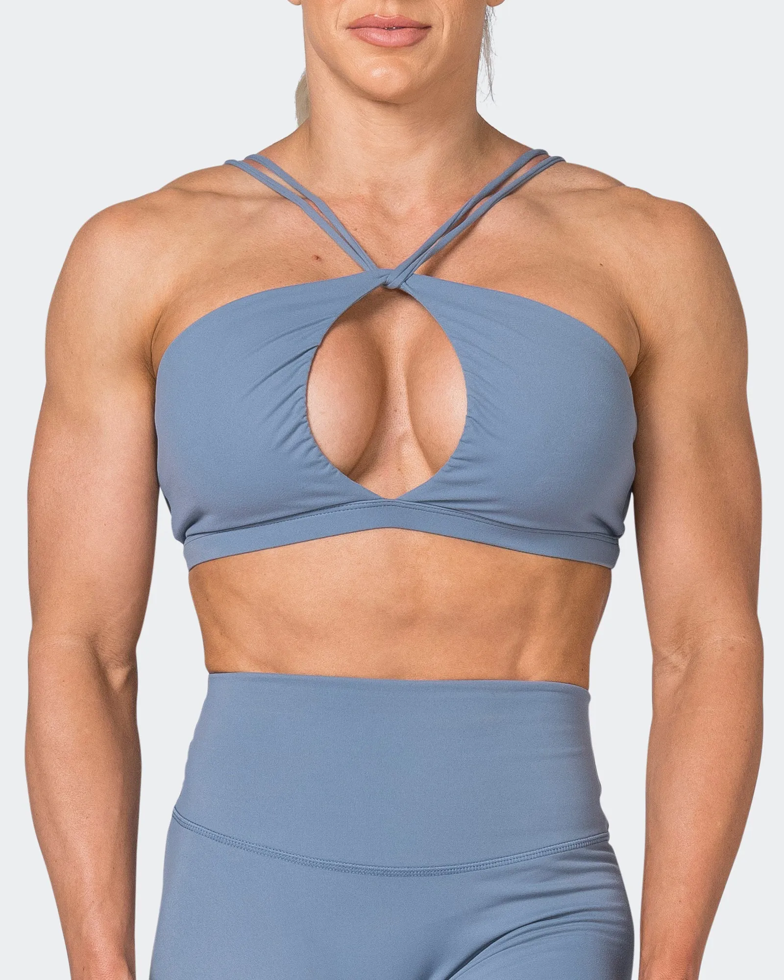 Asha Bralette - Stone Blue sold by Muscle Nation product image thumbnail 2