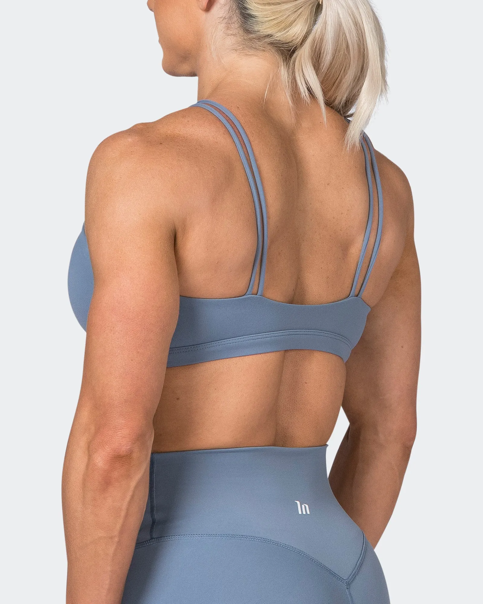 Asha Bralette - Stone Blue sold by Muscle Nation product image thumbnail 5