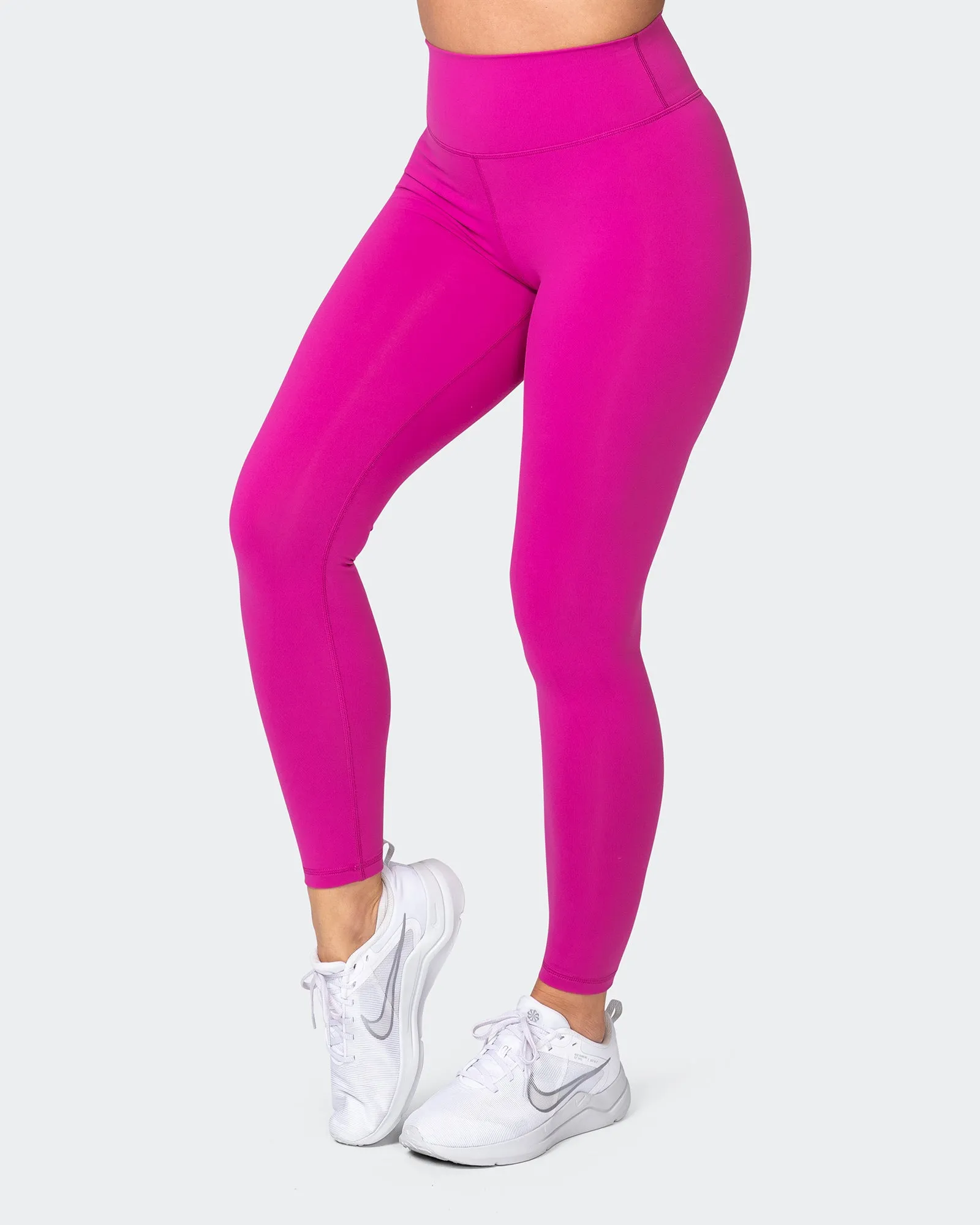 Signature Scrunch Ankle Length Leggings - Neon Grape sold by Muscle Nation product image thumbnail 3