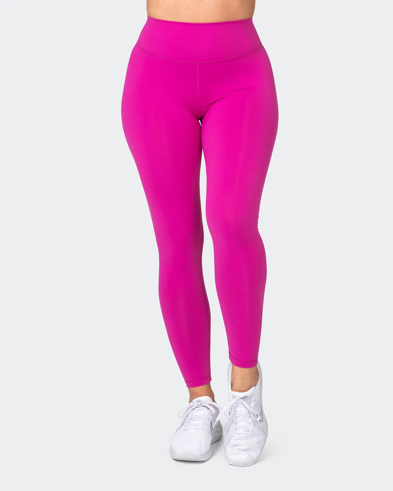 Signature Scrunch Ankle Length Leggings - Neon Grape sold by Muscle Nation product image thumbnail 2