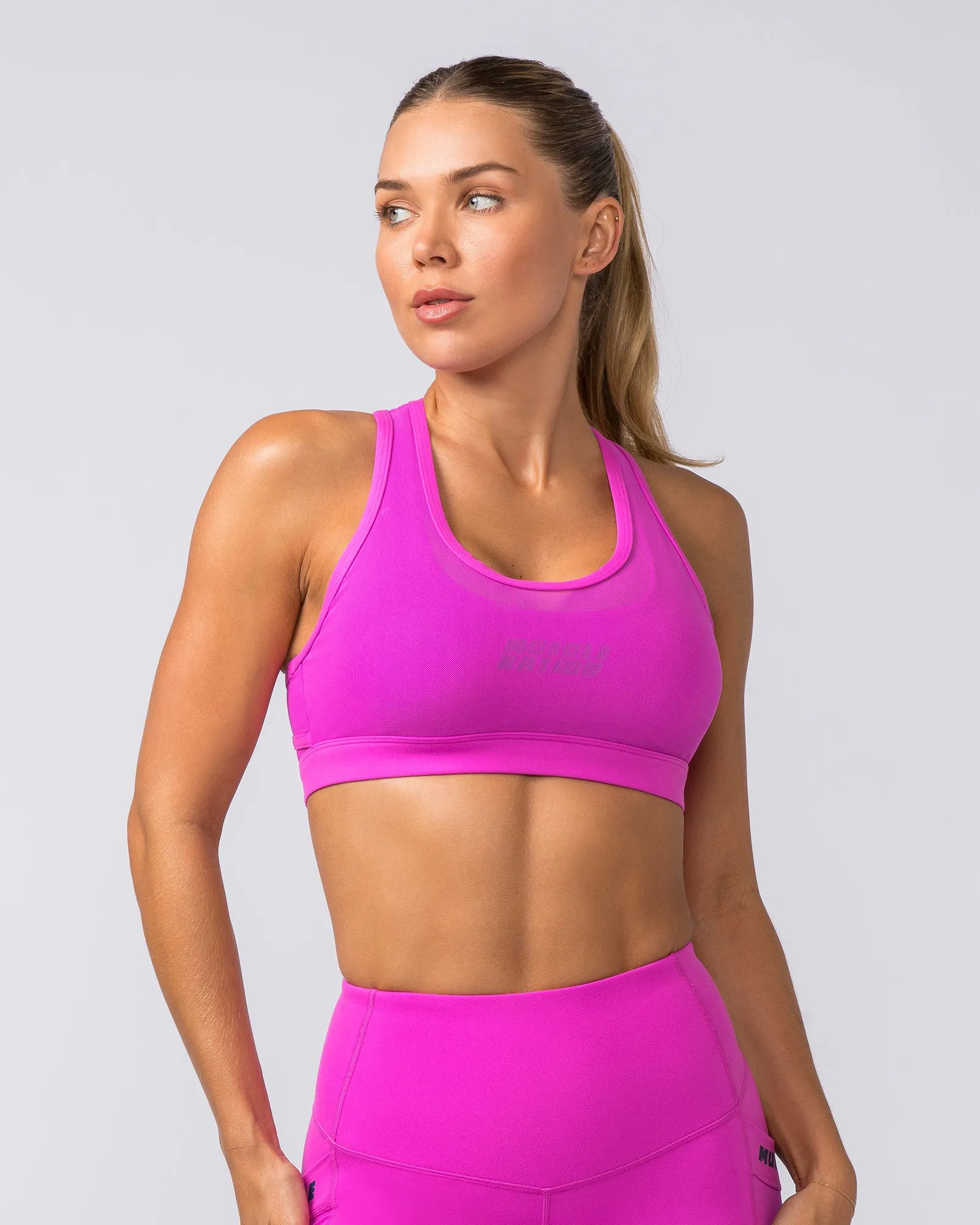 Amplify Bra - Hyper Fuchsia sold by Muscle Nation