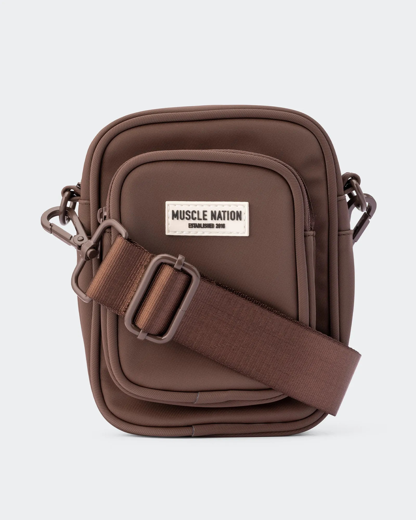 MN Mini Cross Body Bag - Fudge sold by Muscle Nation product image thumbnail 2