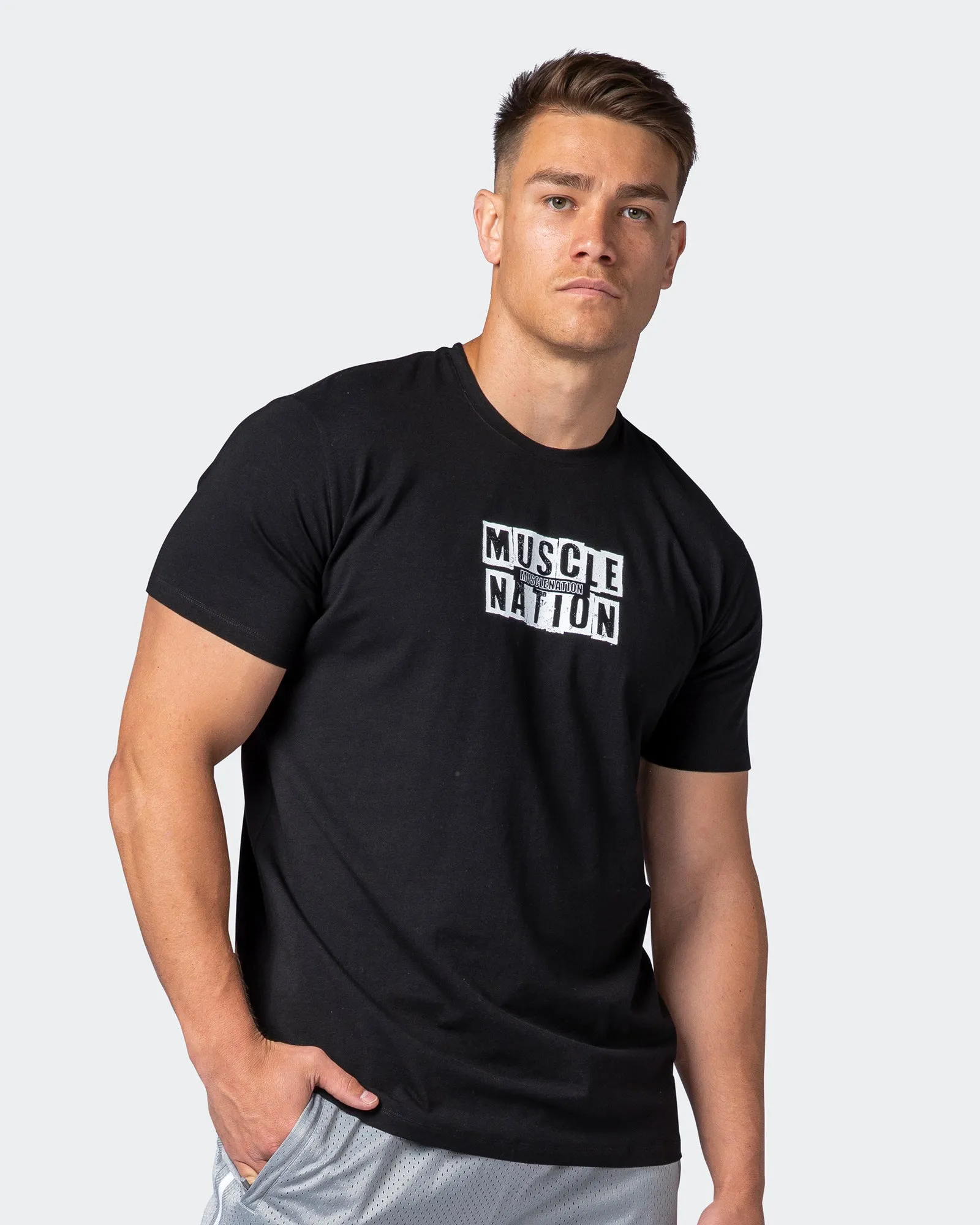 Vigour Tee - Black sold by Muscle Nation