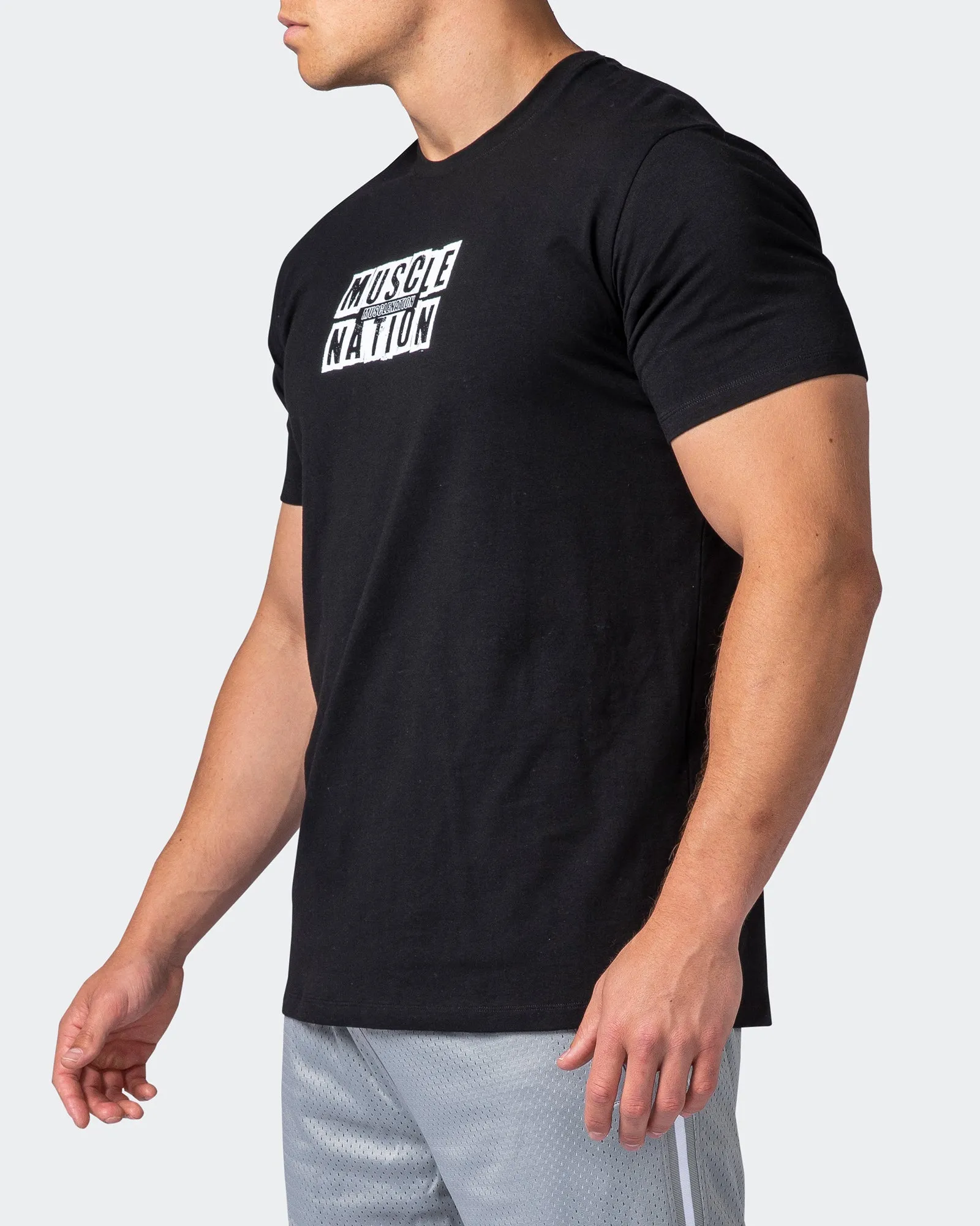 Vigour Tee - Black sold by Muscle Nation product image thumbnail 4