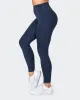 Zero Rise Everyday Ankle Length Leggings - Navy sold by Muscle Nation
