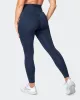 Zero Rise Everyday Ankle Length Leggings - Navy sold by Muscle Nation