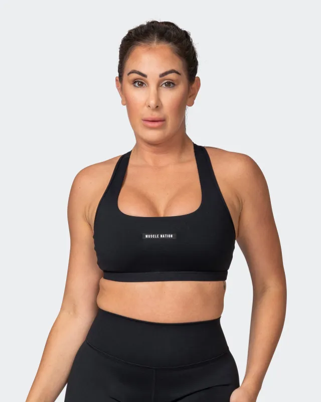 Flex Bra - Black sold by Muscle Nation