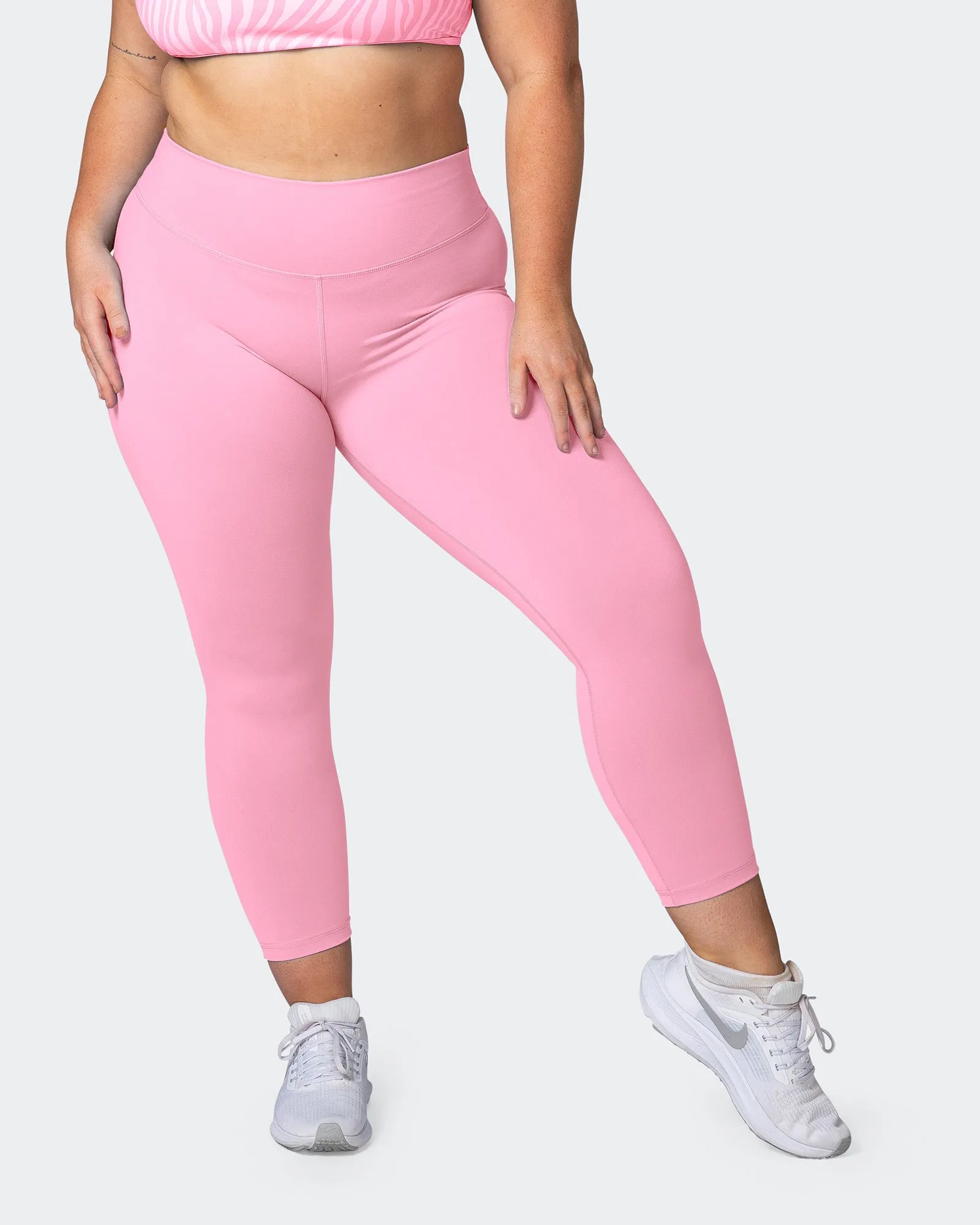 Signature Scrunch 7/8 Leggings - Strawberry Pink sold by Muscle Nation product image thumbnail 2
