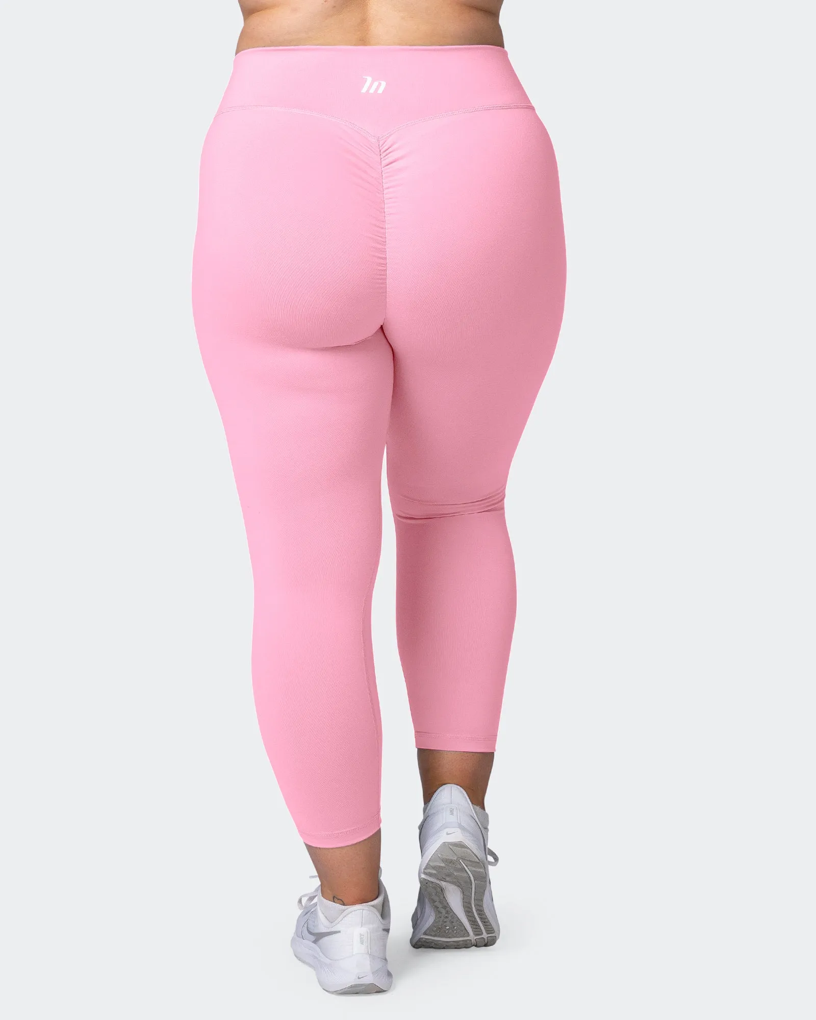 Signature Scrunch 7/8 Leggings - Strawberry Pink sold by Muscle Nation product image thumbnail 5