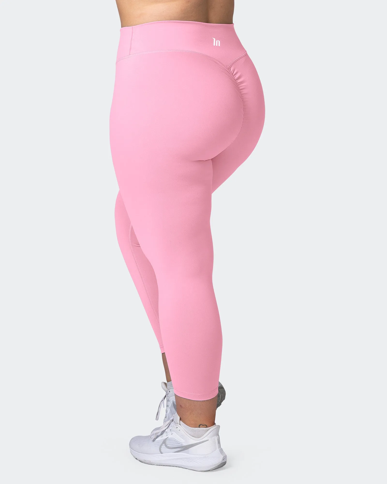 Signature Scrunch 7/8 Leggings - Strawberry Pink sold by Muscle Nation