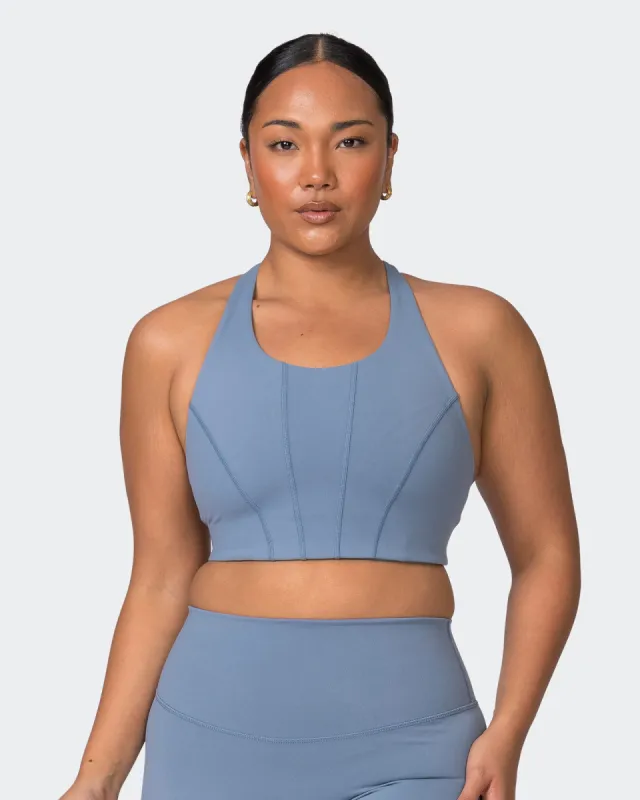 Snatched Bra - Stone Blue sold by Muscle Nation