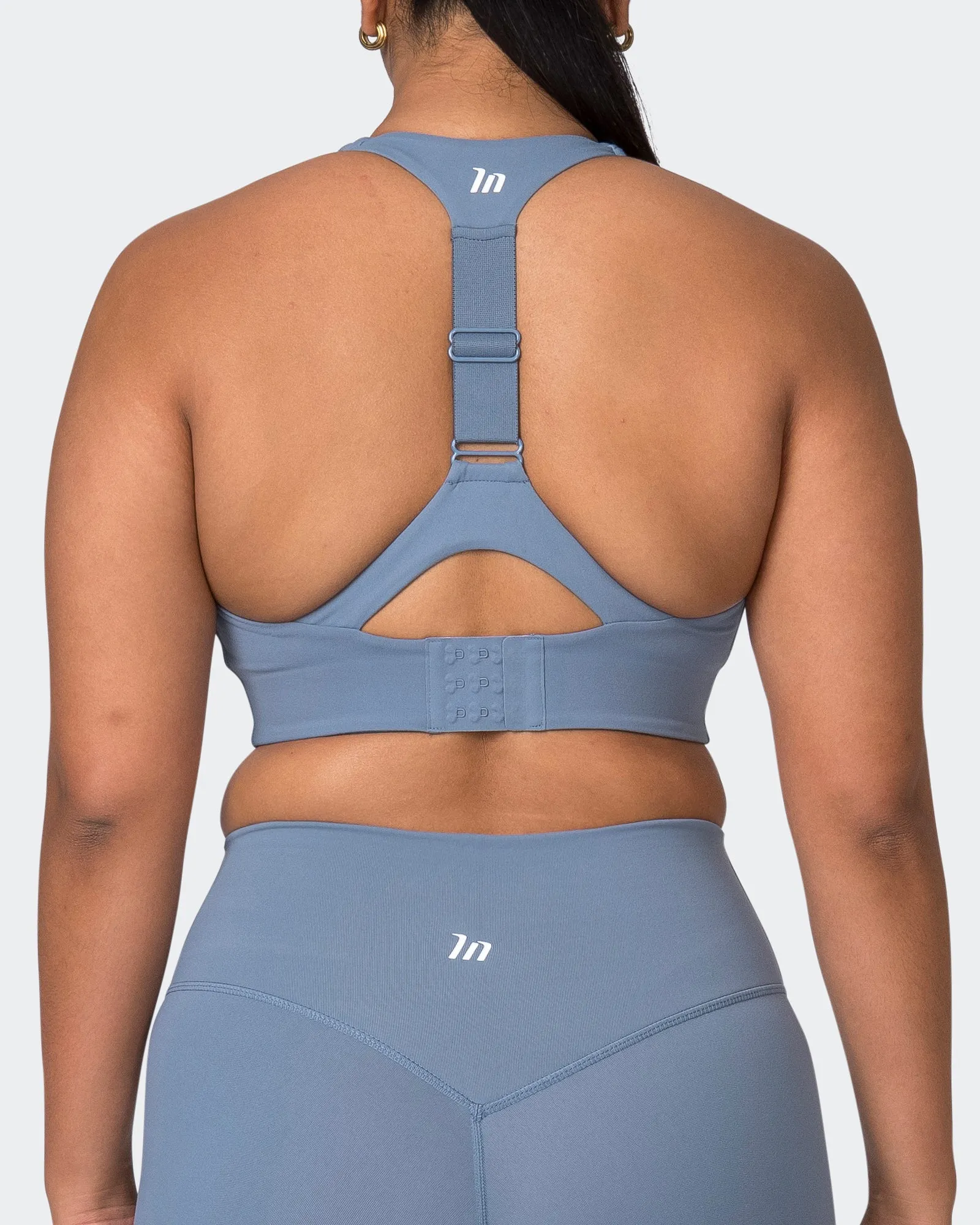 Snatched Bra - Stone Blue sold by Muscle Nation product image thumbnail 5