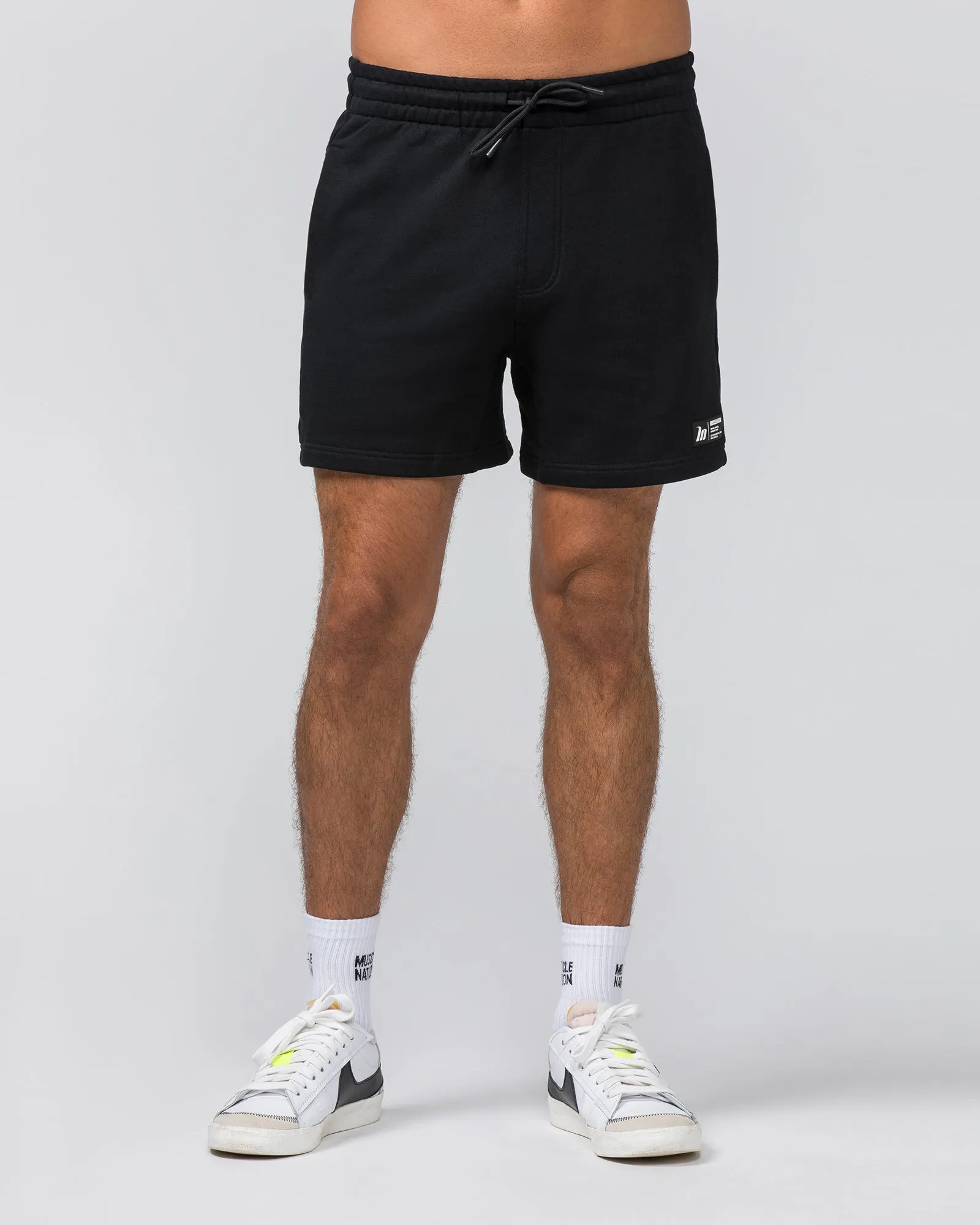 Sweat 5" Shorts - Black sold by Muscle Nation product image thumbnail 2