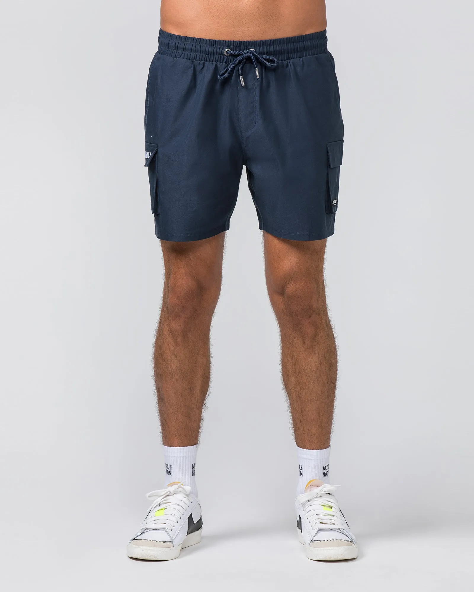 Daily Cargo 5" Shorts - Navy sold by Muscle Nation product image thumbnail 2