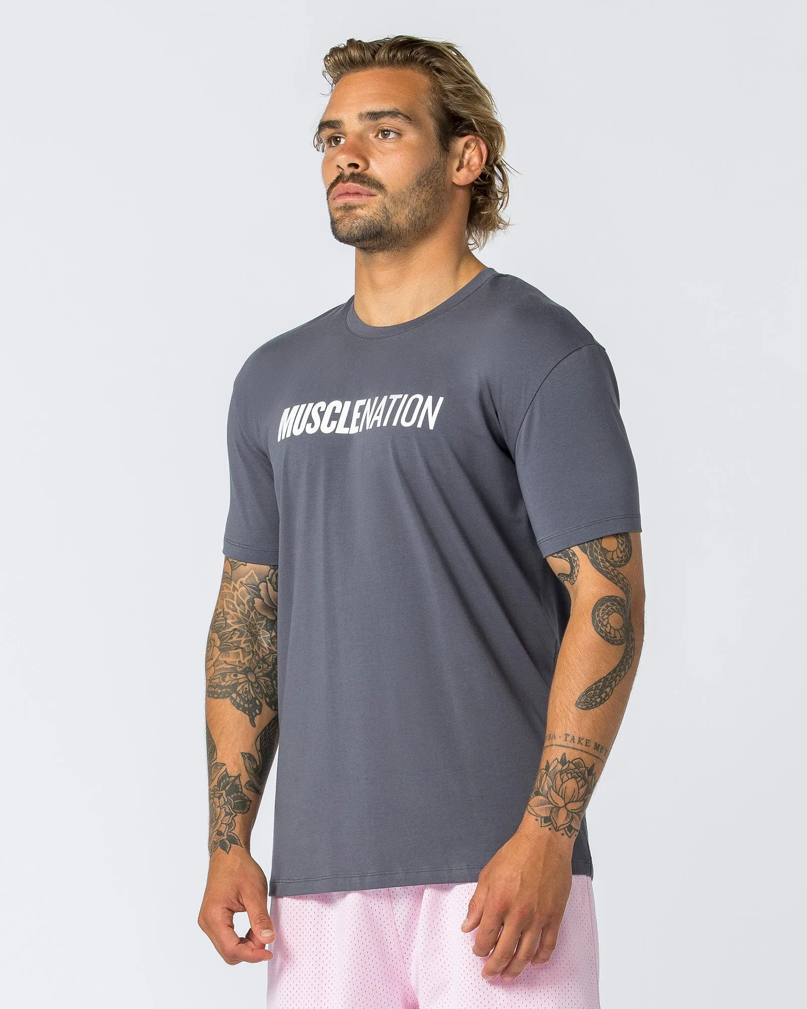 Strike Tee - Monument sold by Muscle Nation product image thumbnail 2