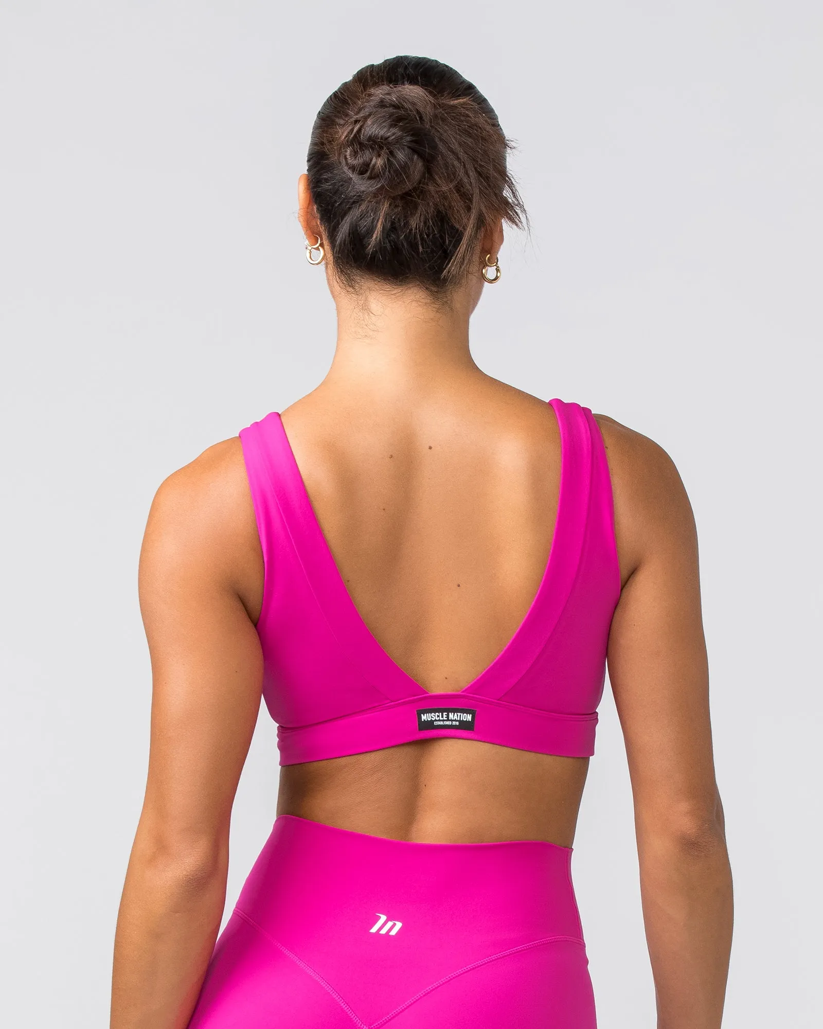 Serenity Bralette - Pink Crush sold by Muscle Nation product image thumbnail 4
