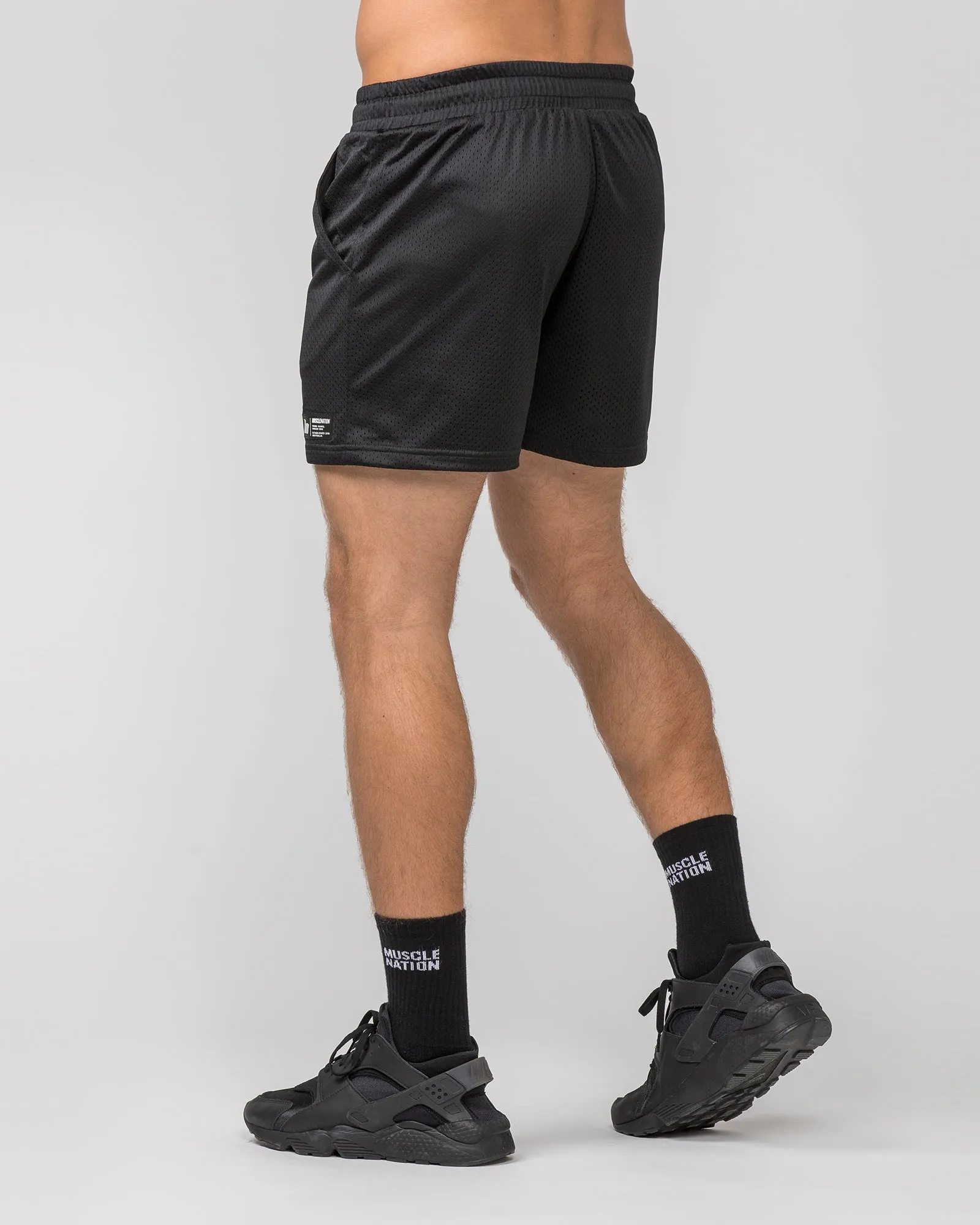 Lay Up 3.5" Shorts - Black sold by Muscle Nation product image thumbnail 4
