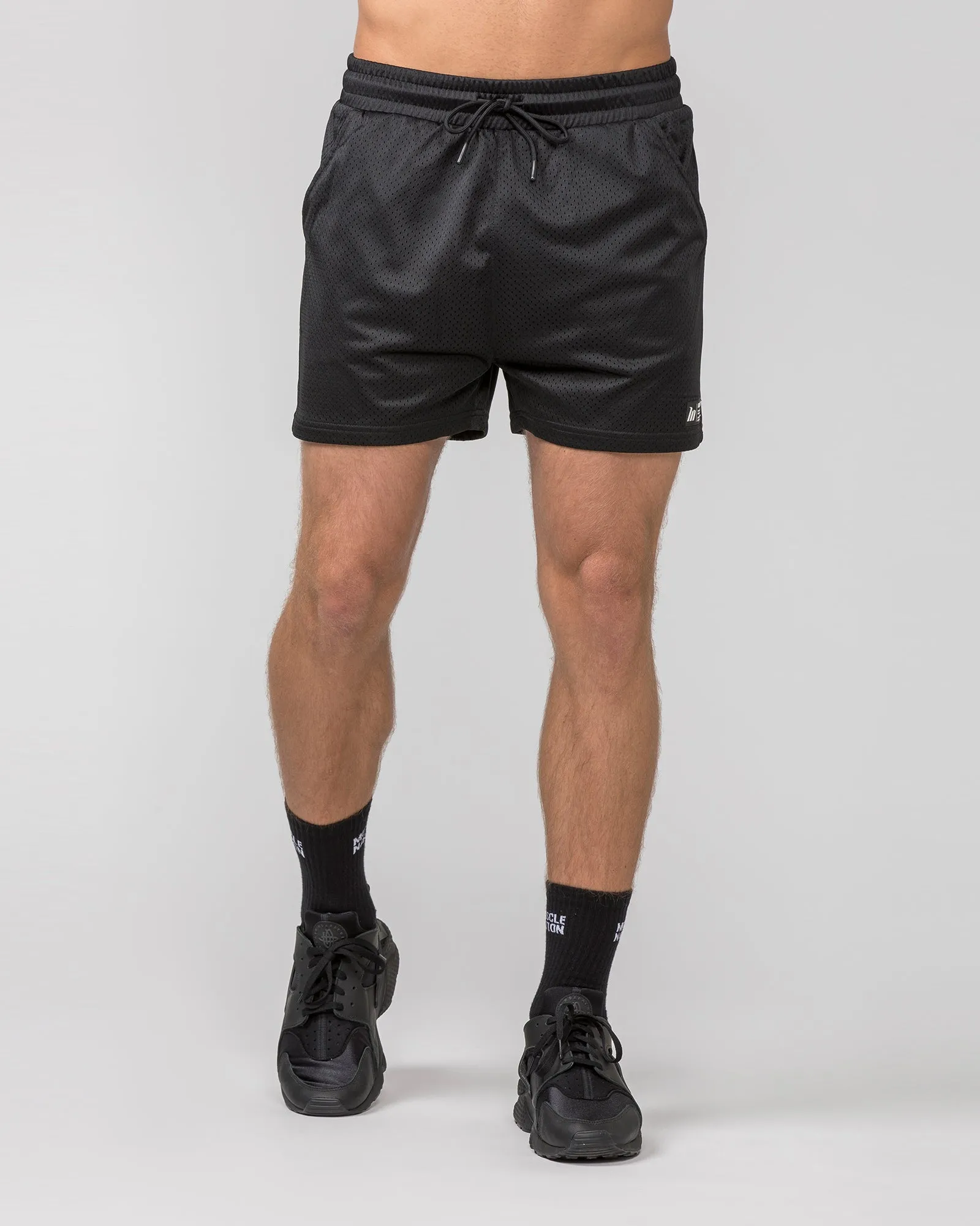 Lay Up 3.5" Shorts - Black sold by Muscle Nation product image thumbnail 2