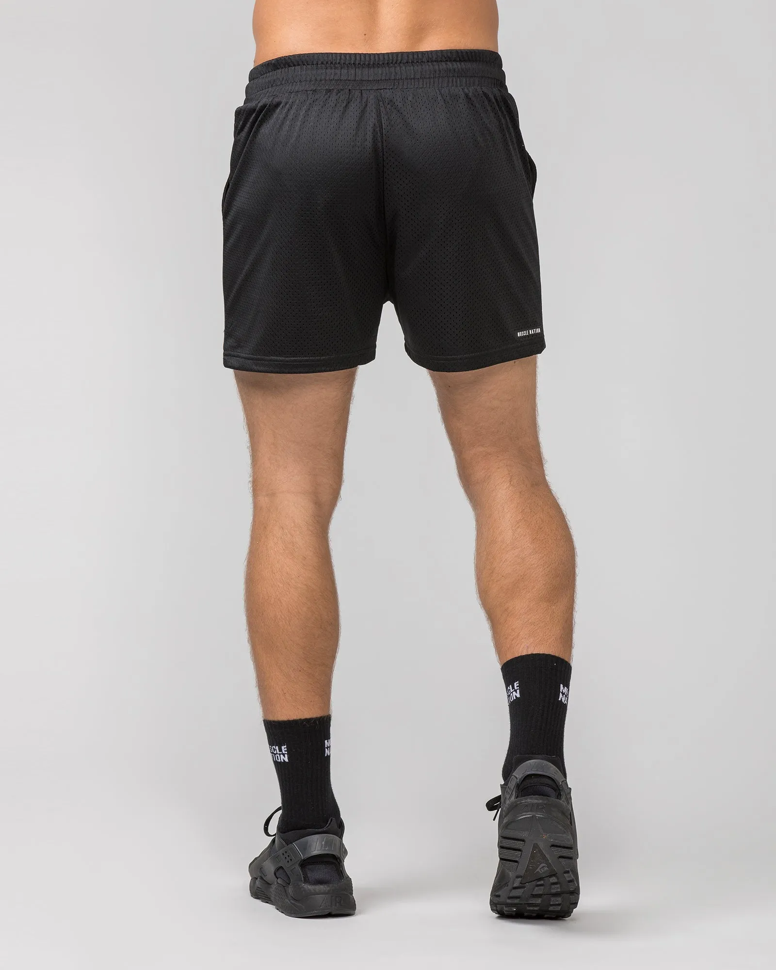 Lay Up 3.5" Shorts - Black sold by Muscle Nation product image thumbnail 5