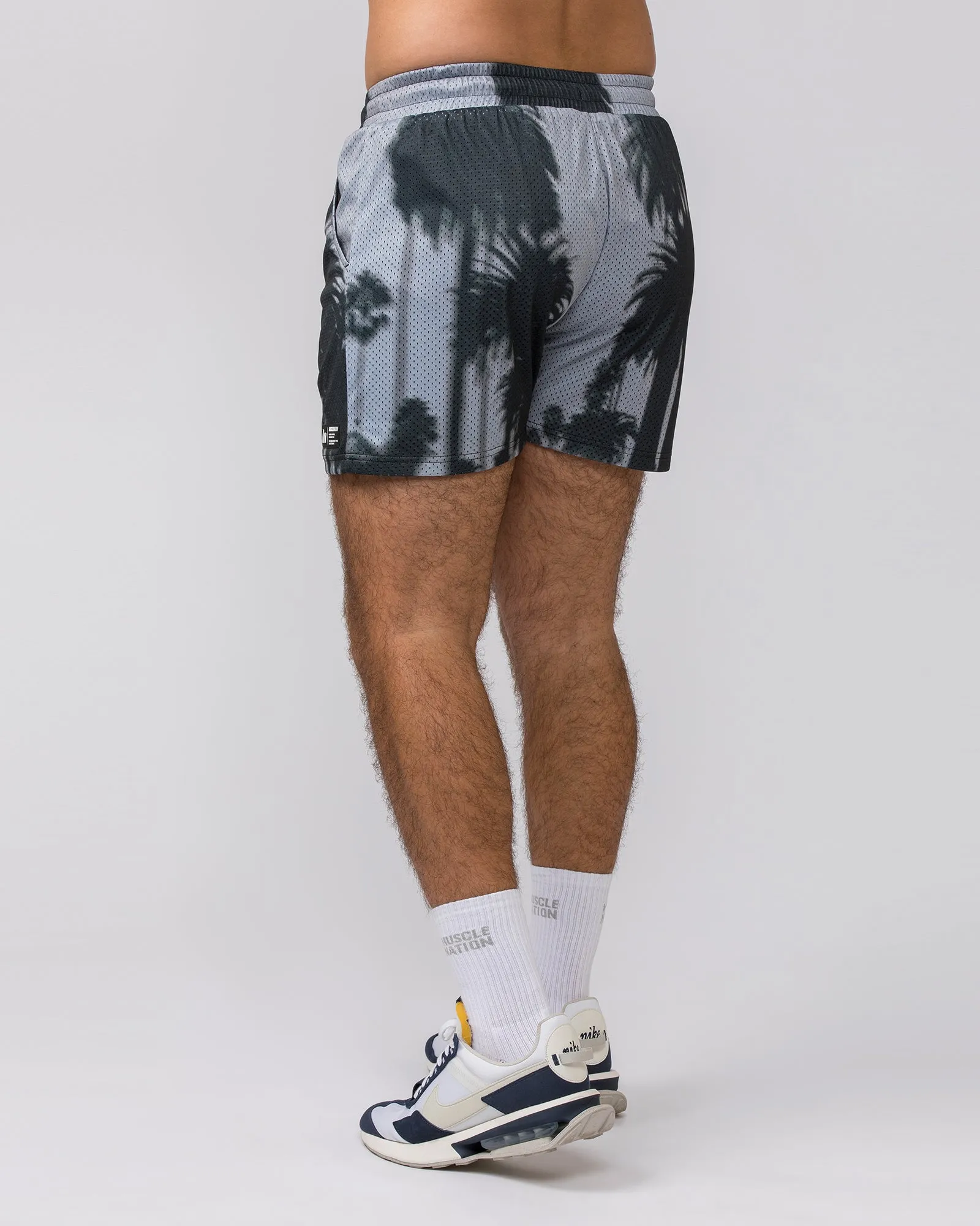 Lay Up 3.5" Shorts - Palm Tree Print sold by Muscle Nation product image thumbnail 4
