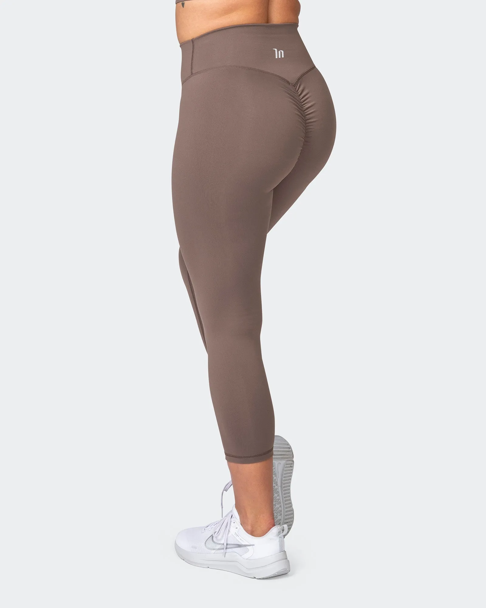 Signature Scrunch 7/8 Leggings - Taupe sold by Muscle Nation product image thumbnail 5