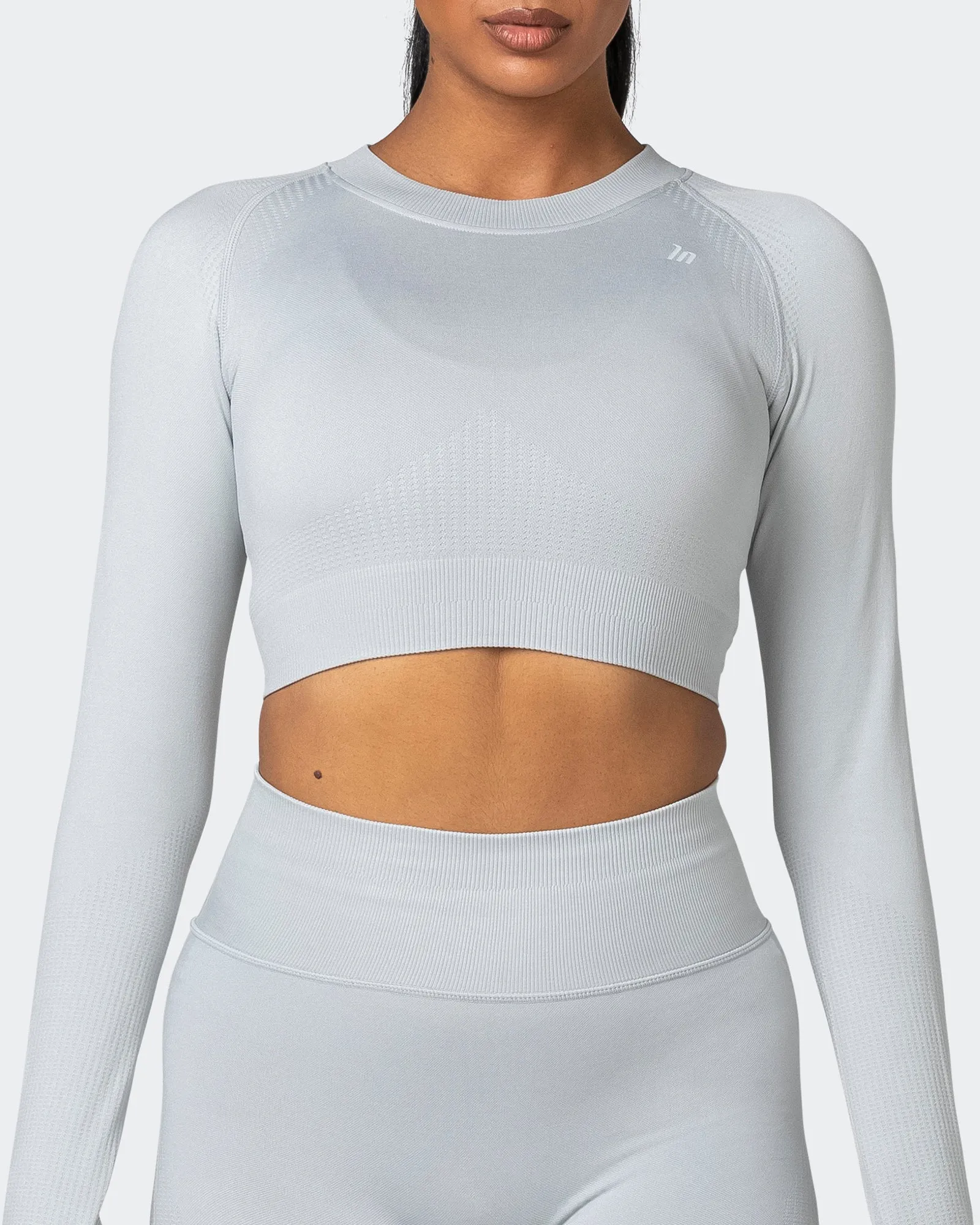 Classic Seamless Long Sleeve Top - Steel sold by Muscle Nation product image thumbnail 2
