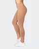 Signature Scrunch 7/8 Leggings - Cashew sold by Muscle Nation