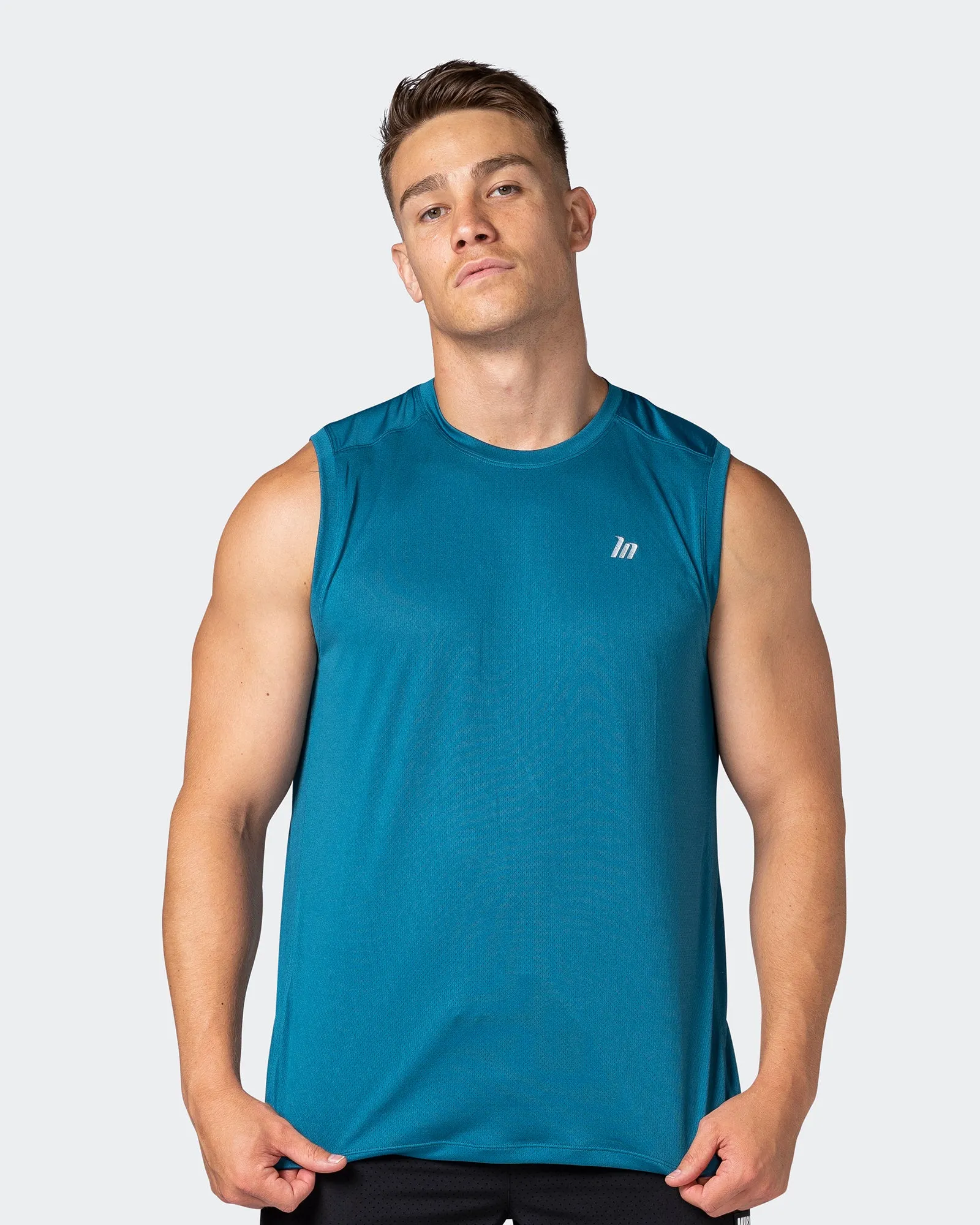 New Heights Running Tank - Marine sold by Muscle Nation
