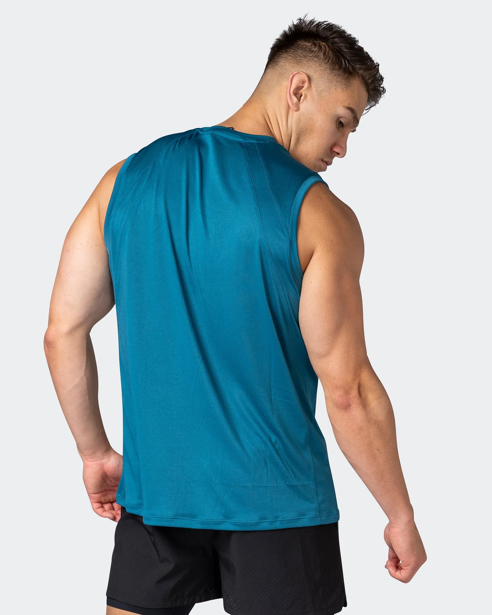 New Heights Running Tank - Marine sold by Muscle Nation product image thumbnail 2