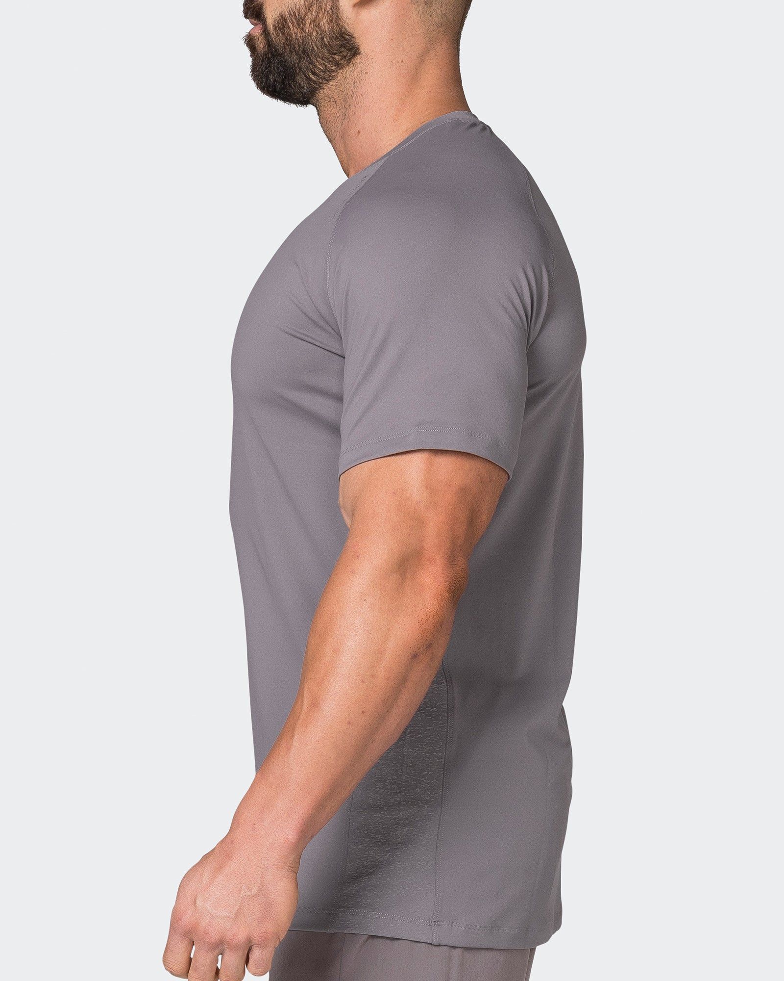 Reflective Running Tee - Pearl Grey sold by Muscle Nation product image thumbnail 5