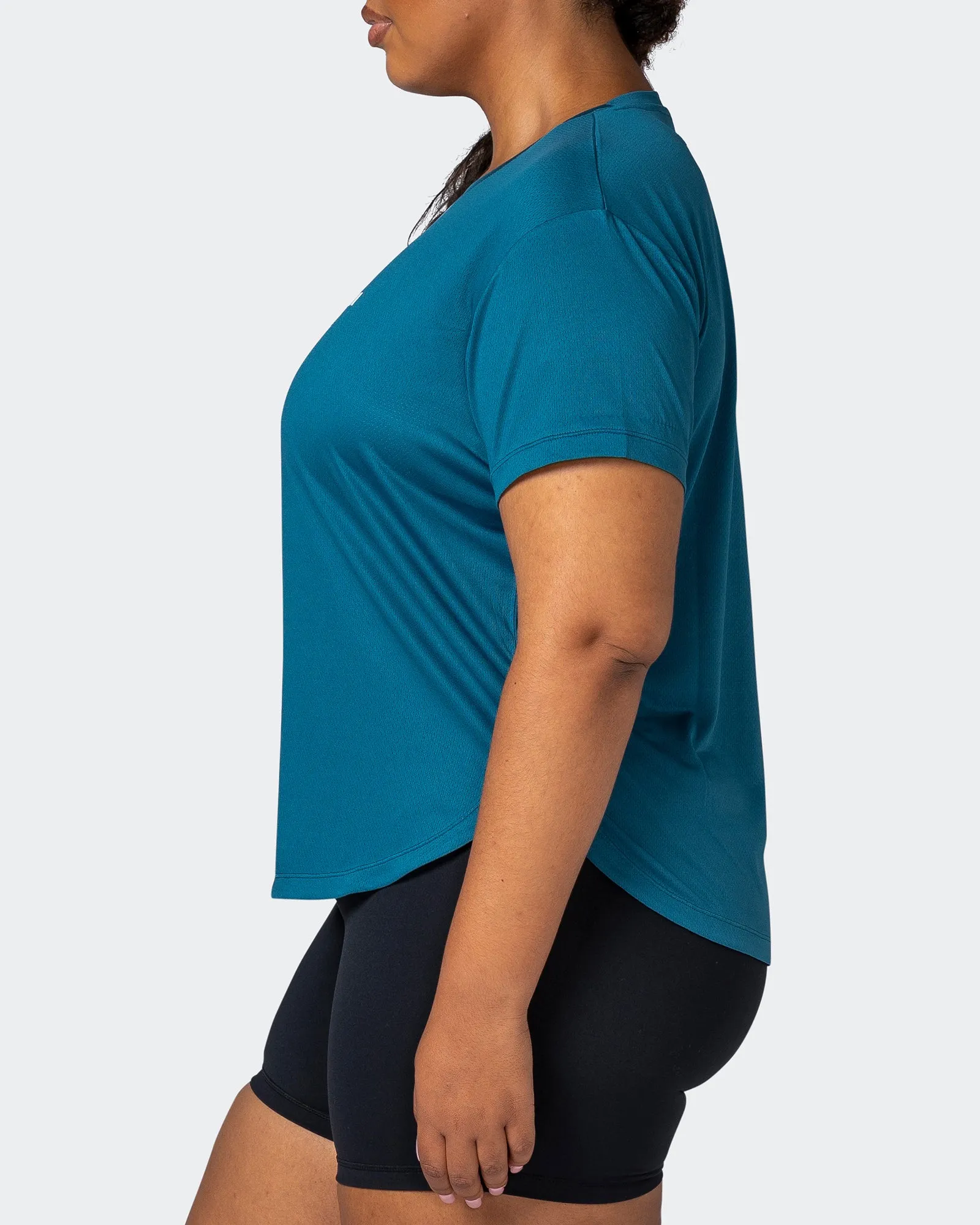 Limitless Training Tee - Marine sold by Muscle Nation product image thumbnail 4