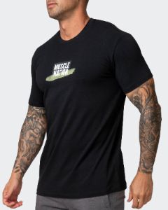 Score Tee - Black sold by Muscle Nation