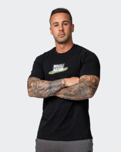 Score Tee - Black sold by Muscle Nation