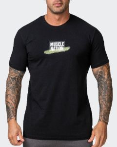 Score Tee - Black sold by Muscle Nation