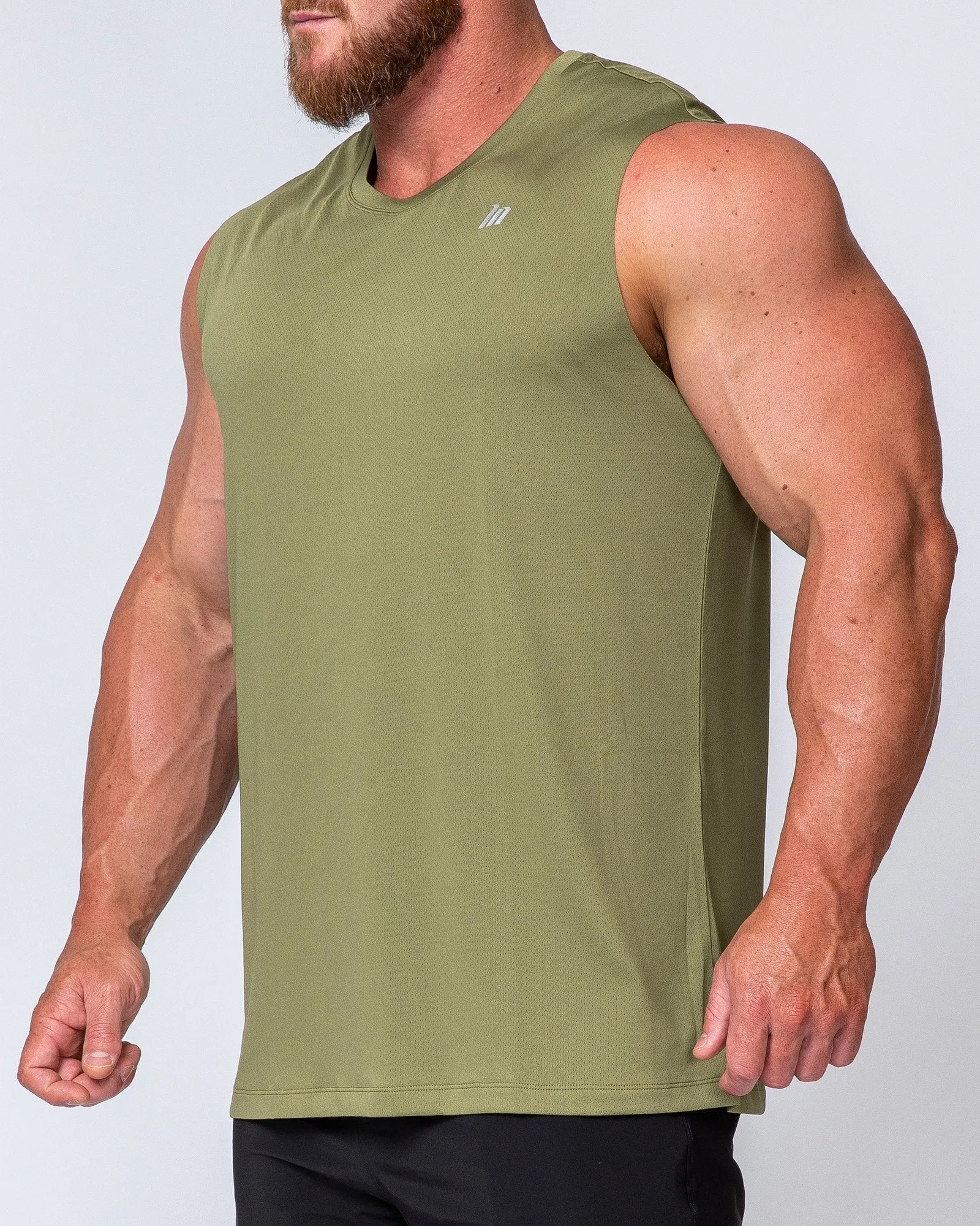 Running Tank - Olive sold by Muscle Nation product image thumbnail 5