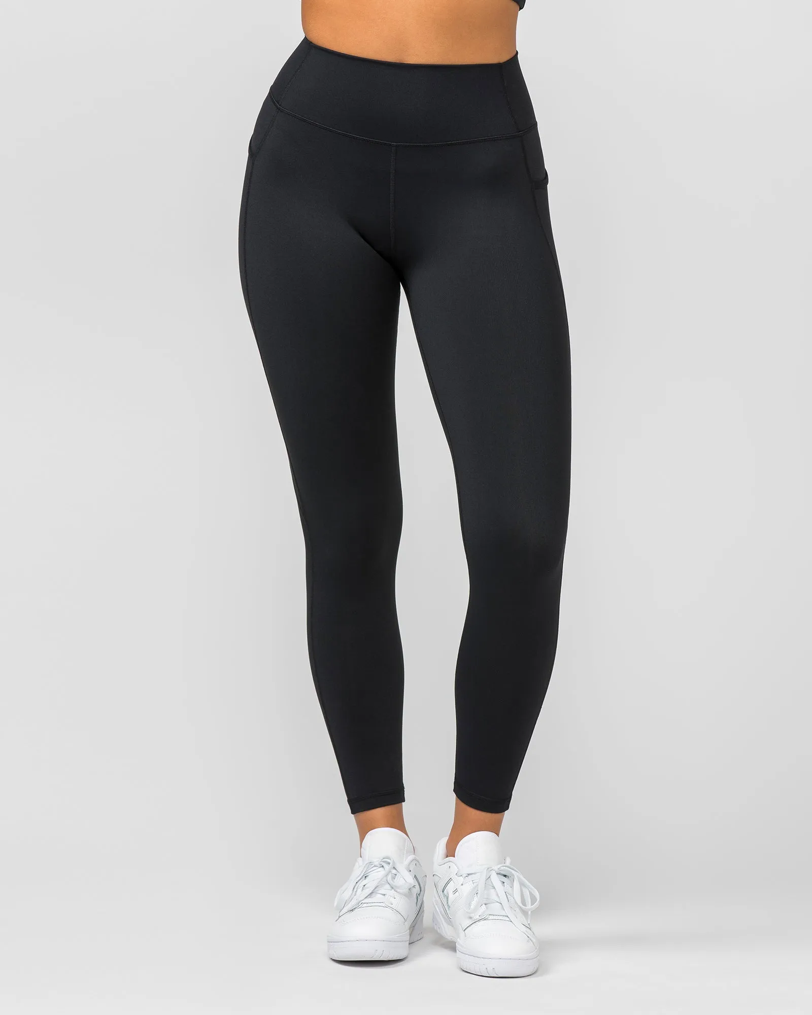 Signature Pocket Ankle Length Leggings - Black sold by Muscle Nation product image thumbnail 3
