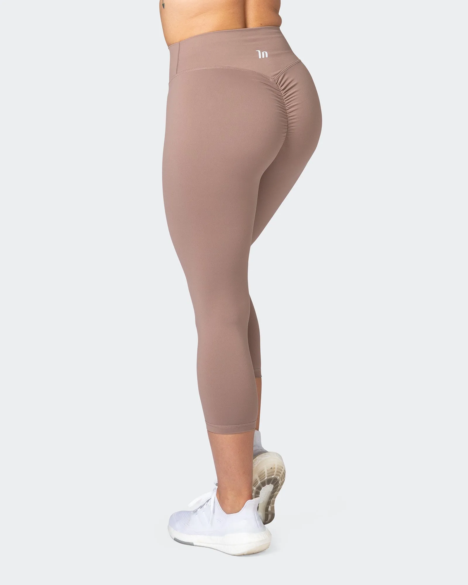 Signature Scrunch 7/8 Leggings - Praline sold by Muscle Nation product image thumbnail 5