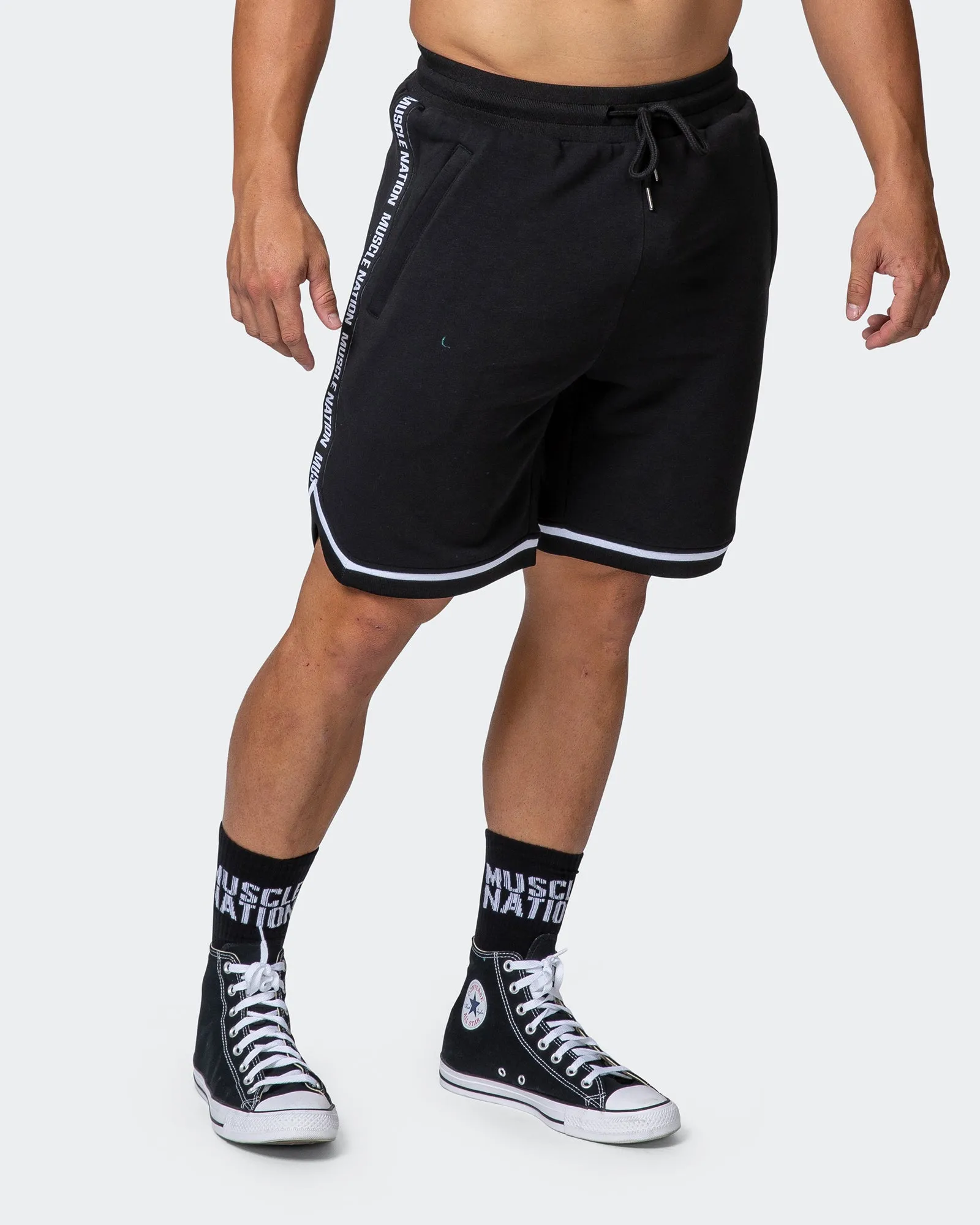 MVP 8" Basketball Shorts - Black sold by Muscle Nation product image thumbnail 5