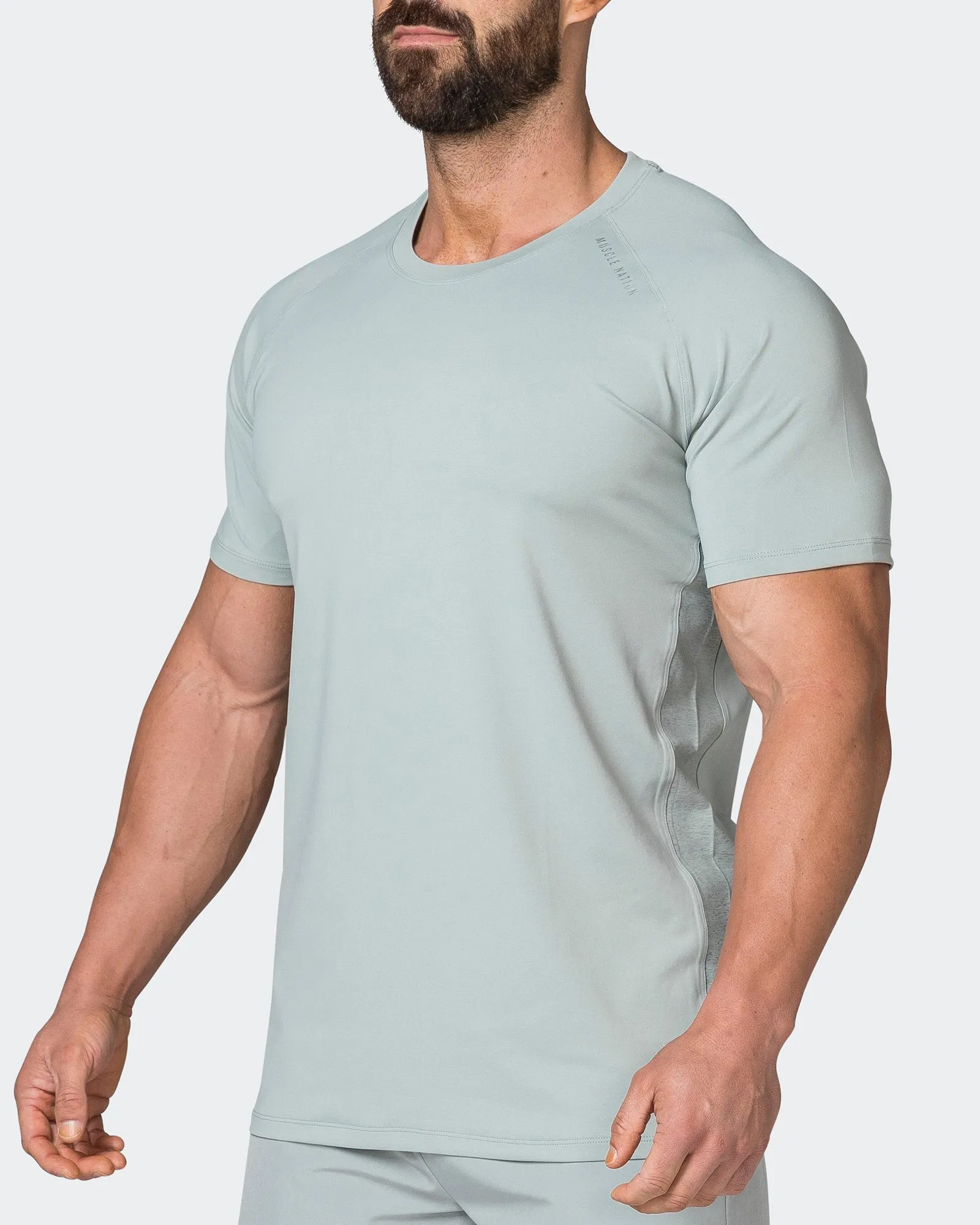 Reflective Running Tee - Foam sold by Muscle Nation product image thumbnail 3