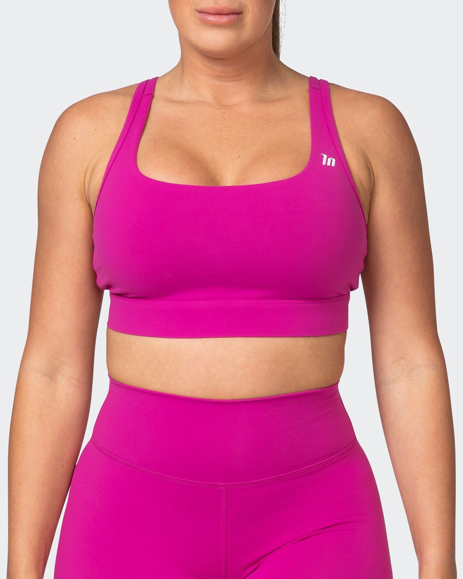 Brace Yourself Bra - Neon Grape sold by Muscle Nation product image thumbnail 2