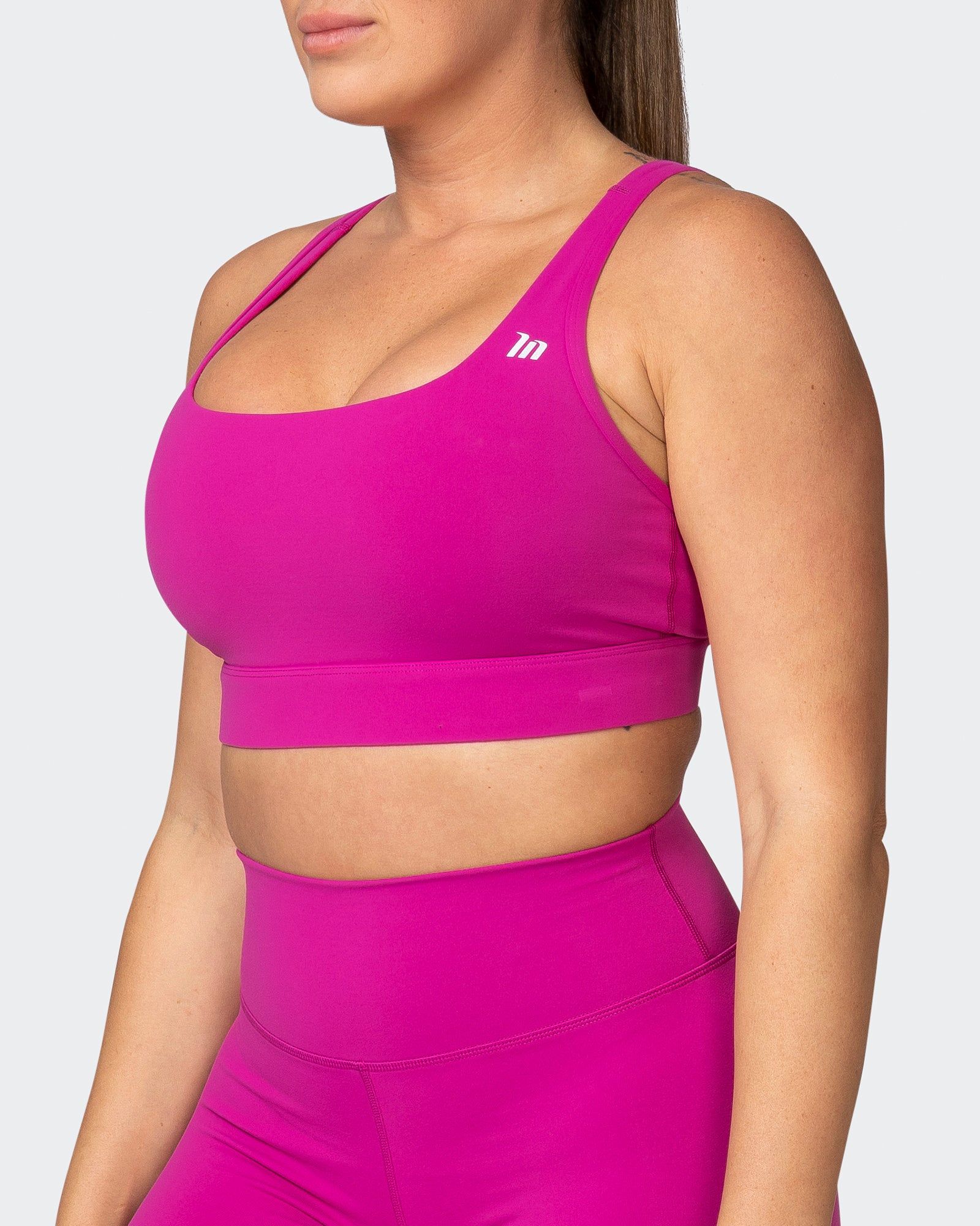 Brace Yourself Bra - Neon Grape sold by Muscle Nation product image thumbnail 3