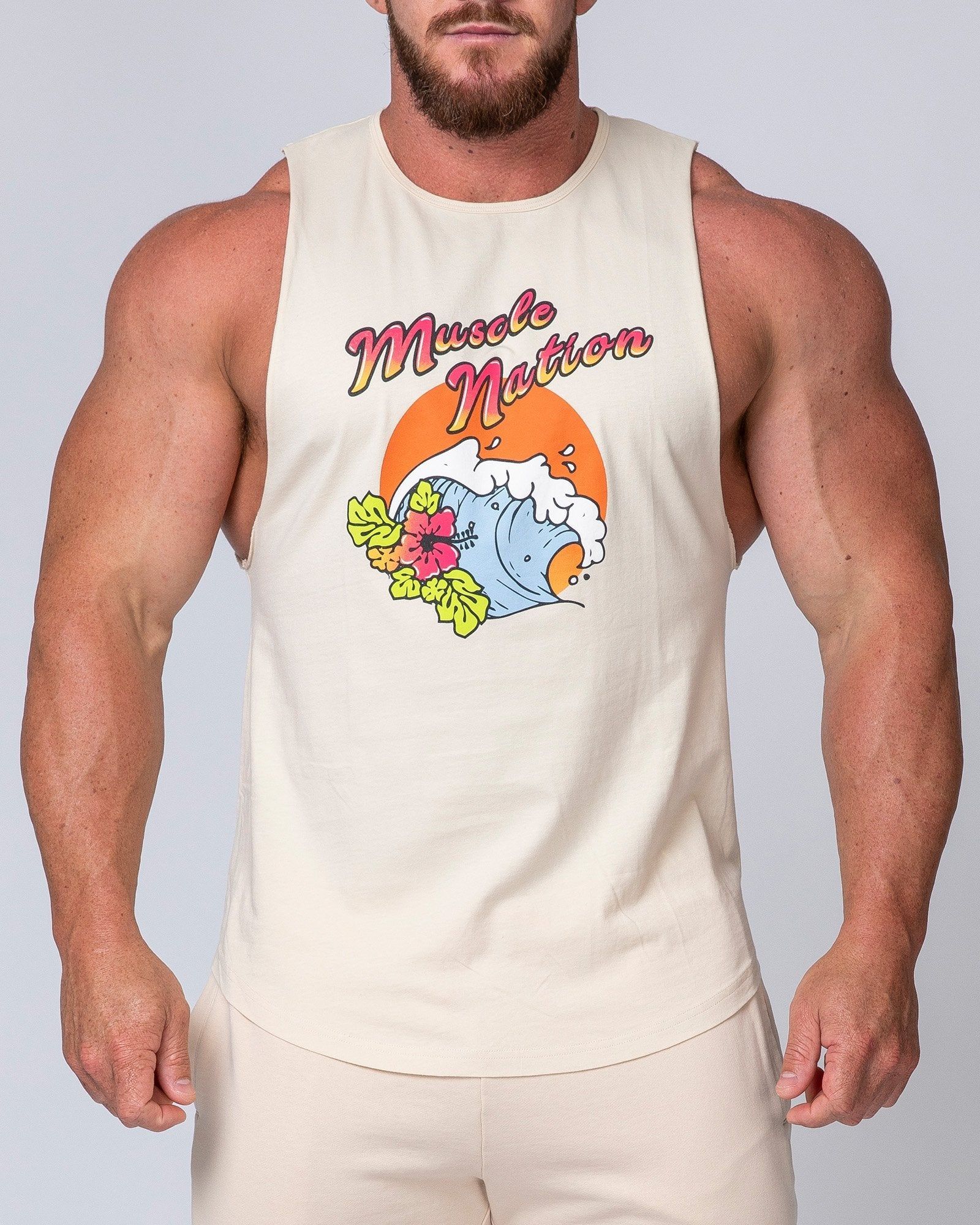 Surf Tank - Sand sold by Muscle Nation product image thumbnail 3