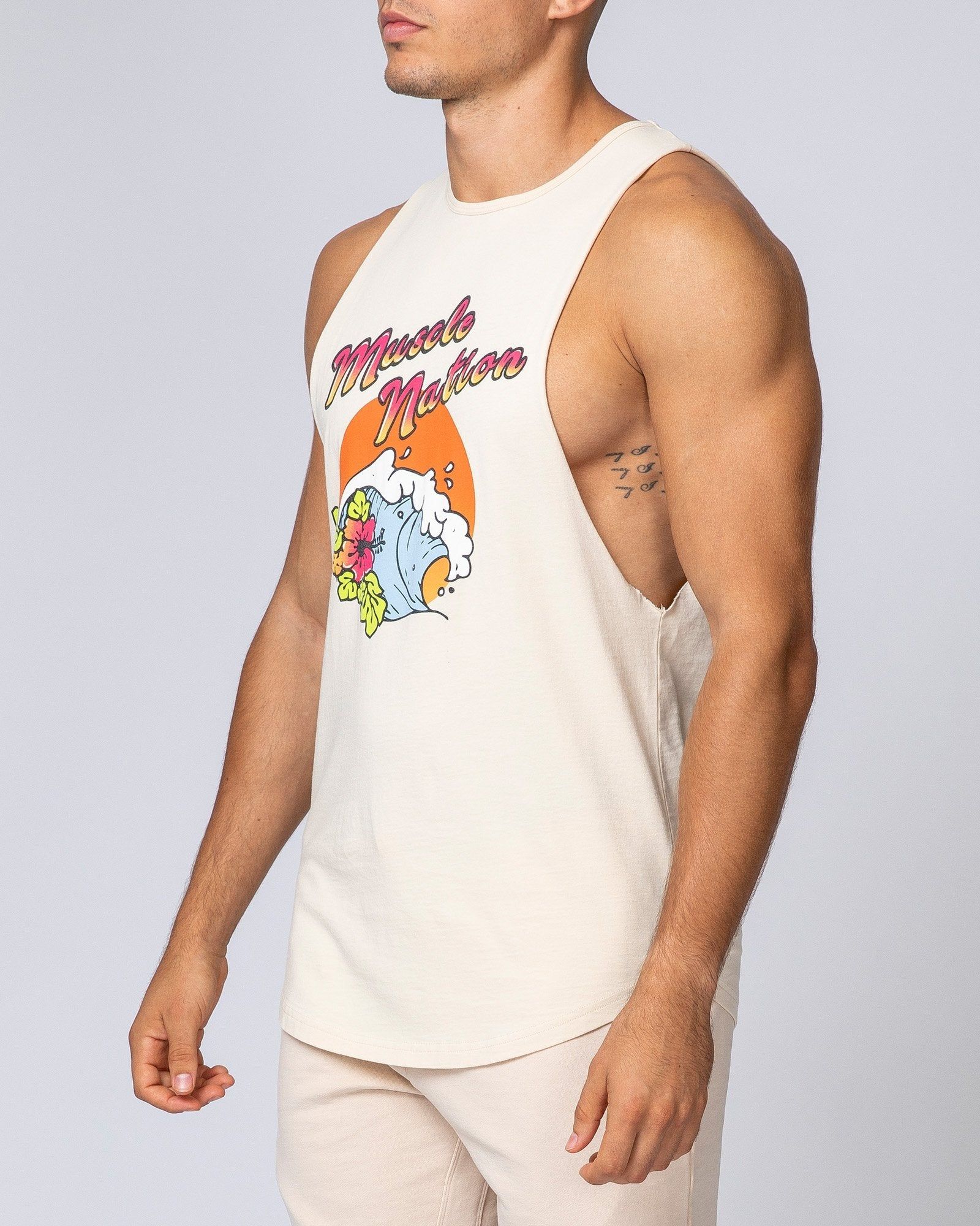 Surf Tank - Sand sold by Muscle Nation product image thumbnail 5